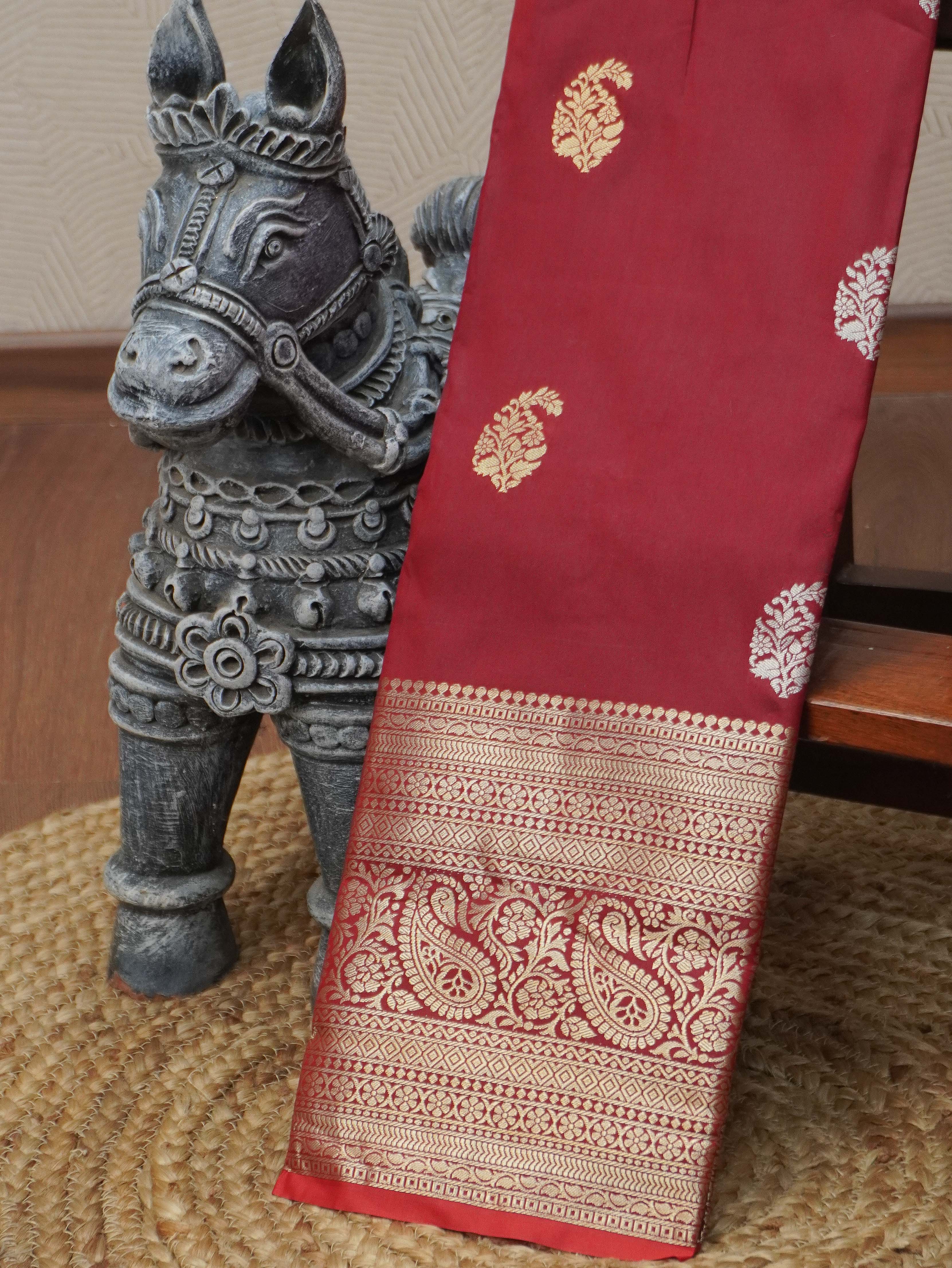 Semi Silk Saree | TTDS3479