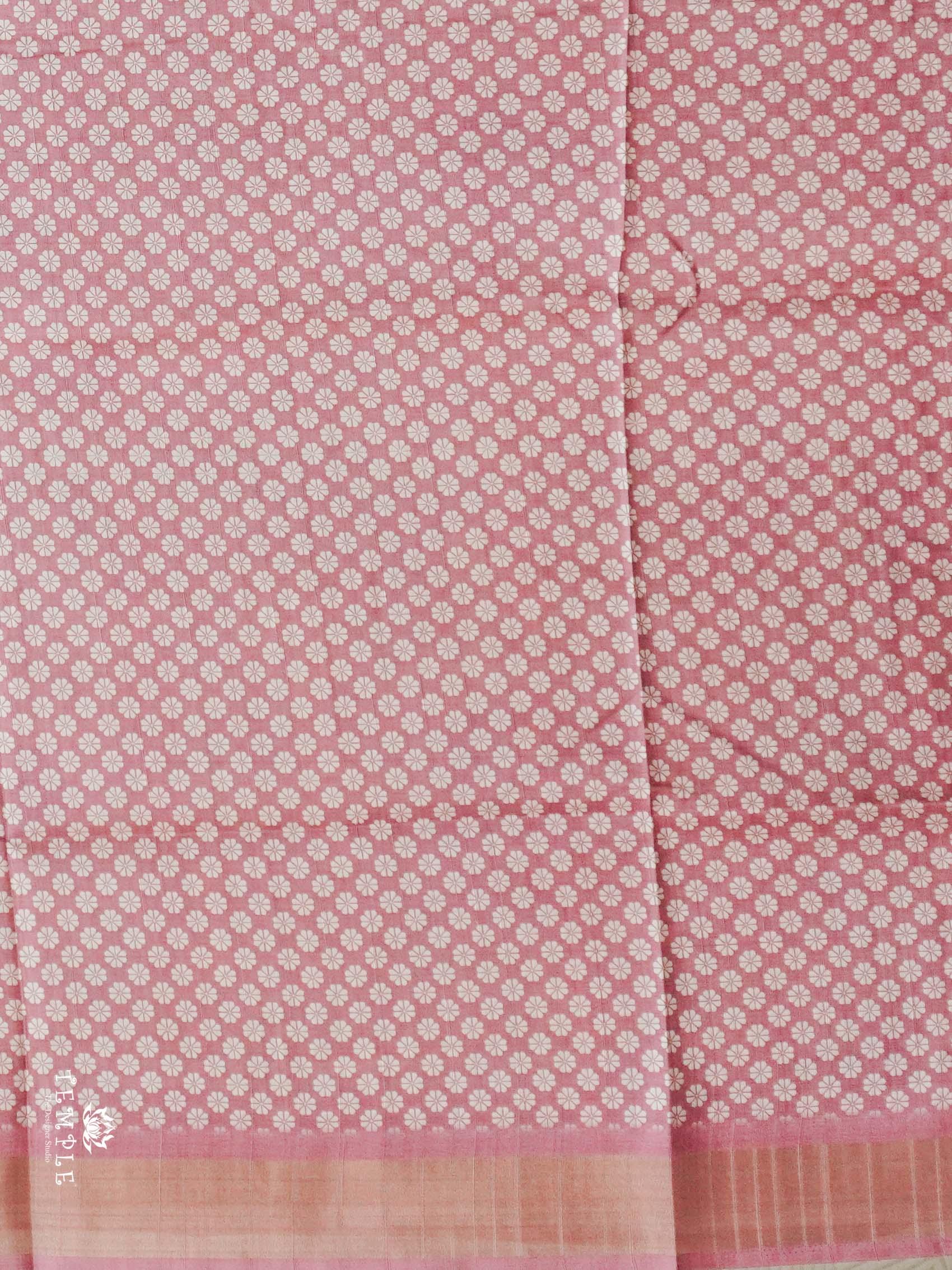 Printed Semi Tussar Saree | TTDS2561