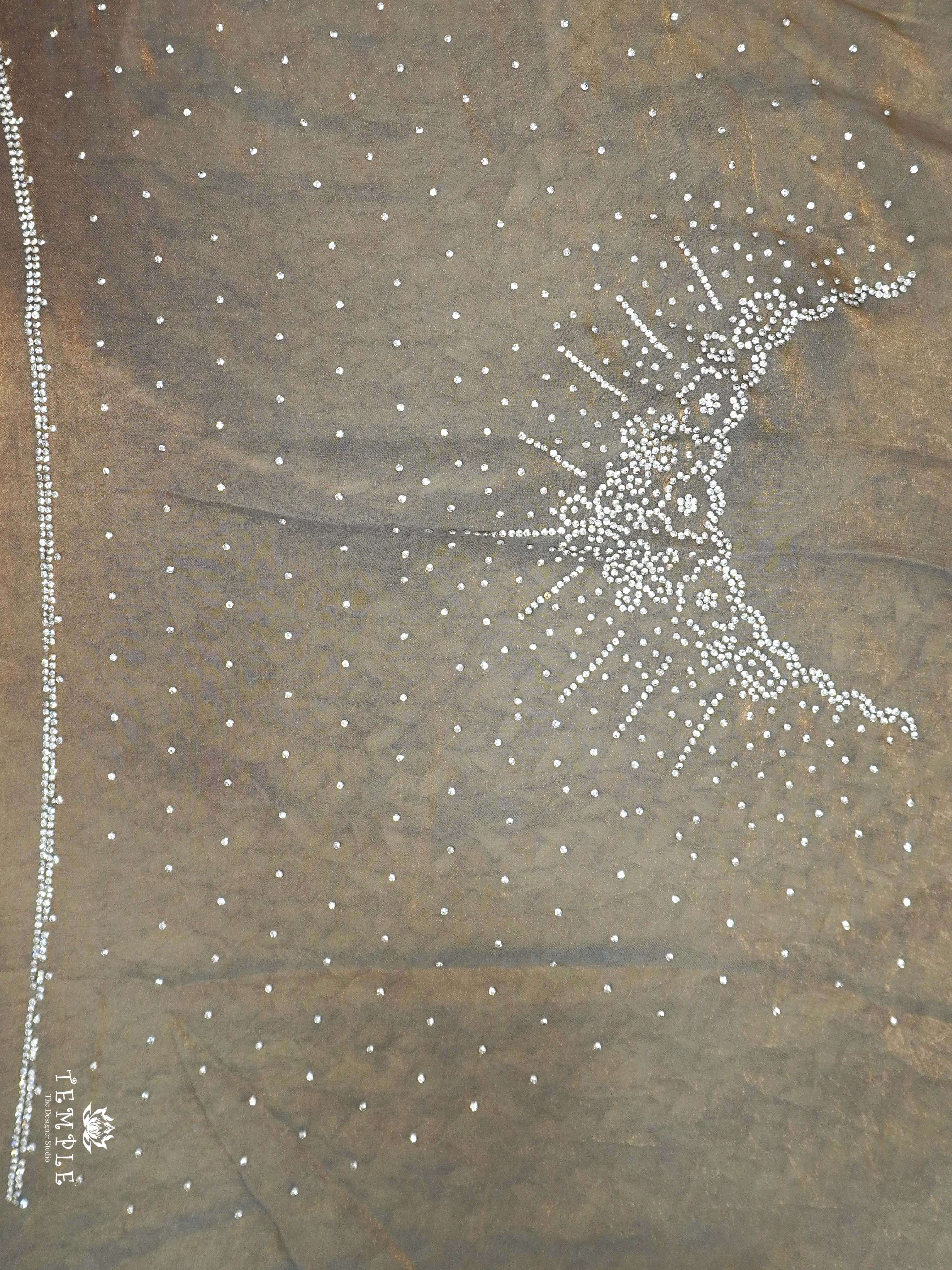 Designer Saree with Stone work | TTDS2088
