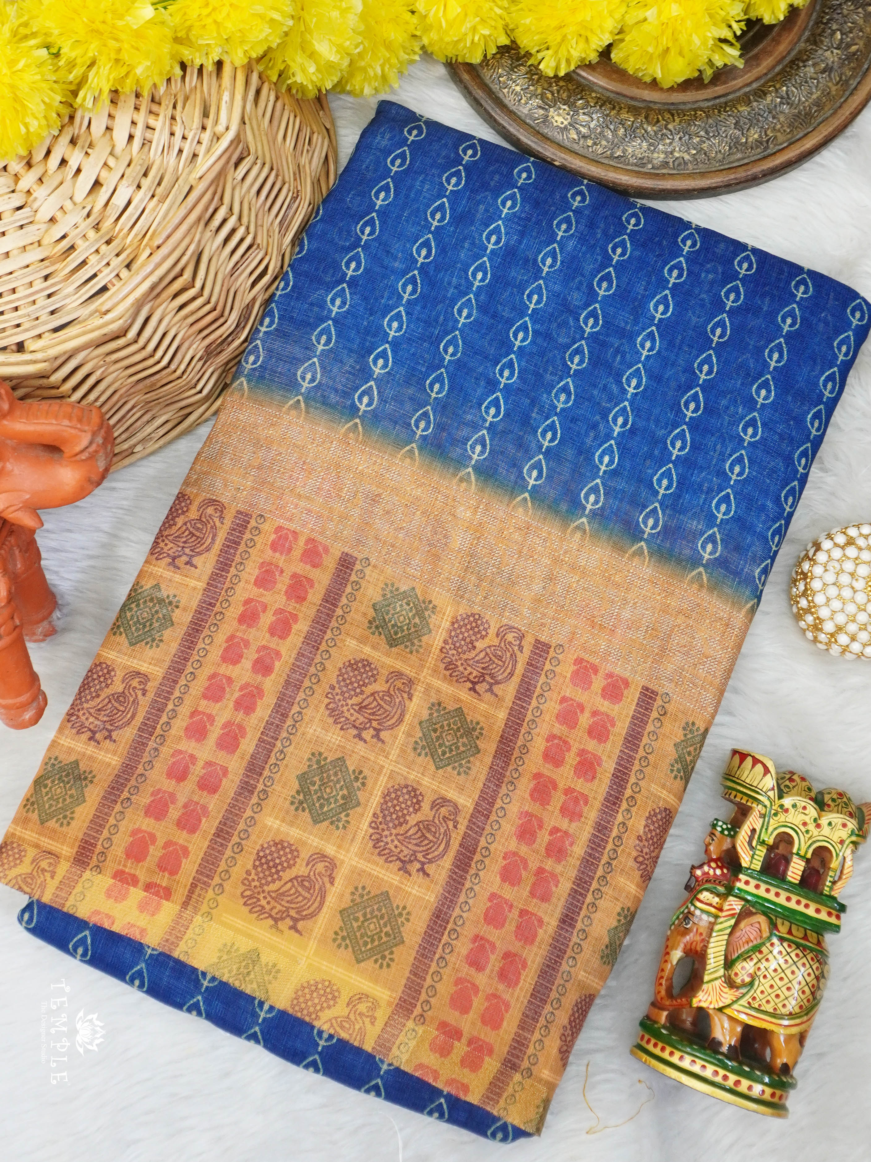 Chanderi Cotton Saree | TTDS3041
