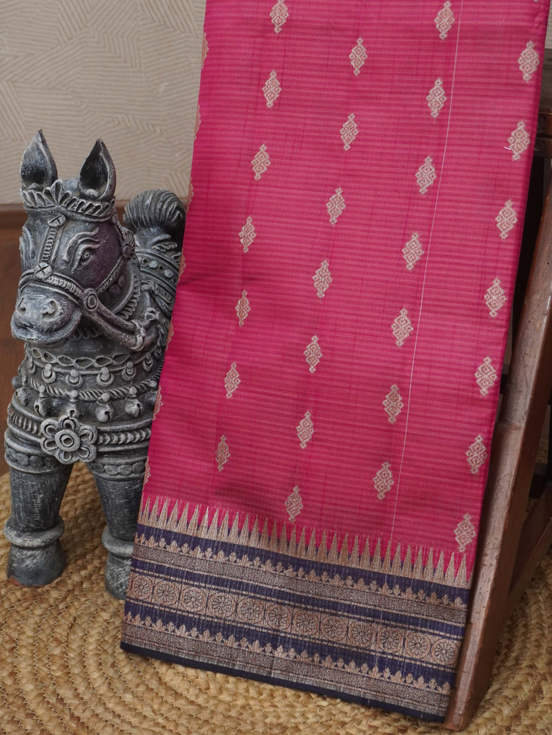 Semi Tussar Silk Saree | TTDS3484