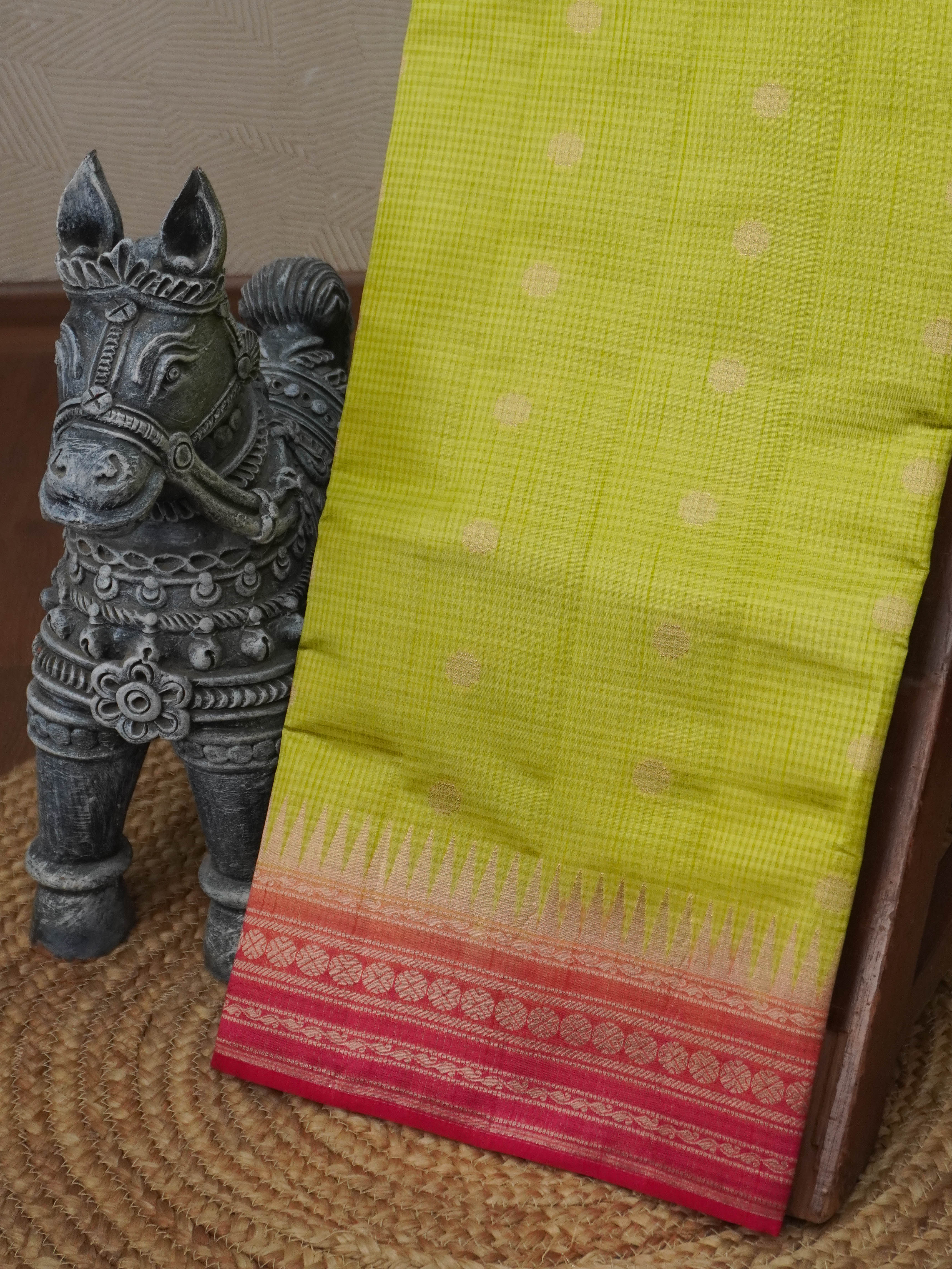 Semi Tussar Silk Saree | TTDS3482