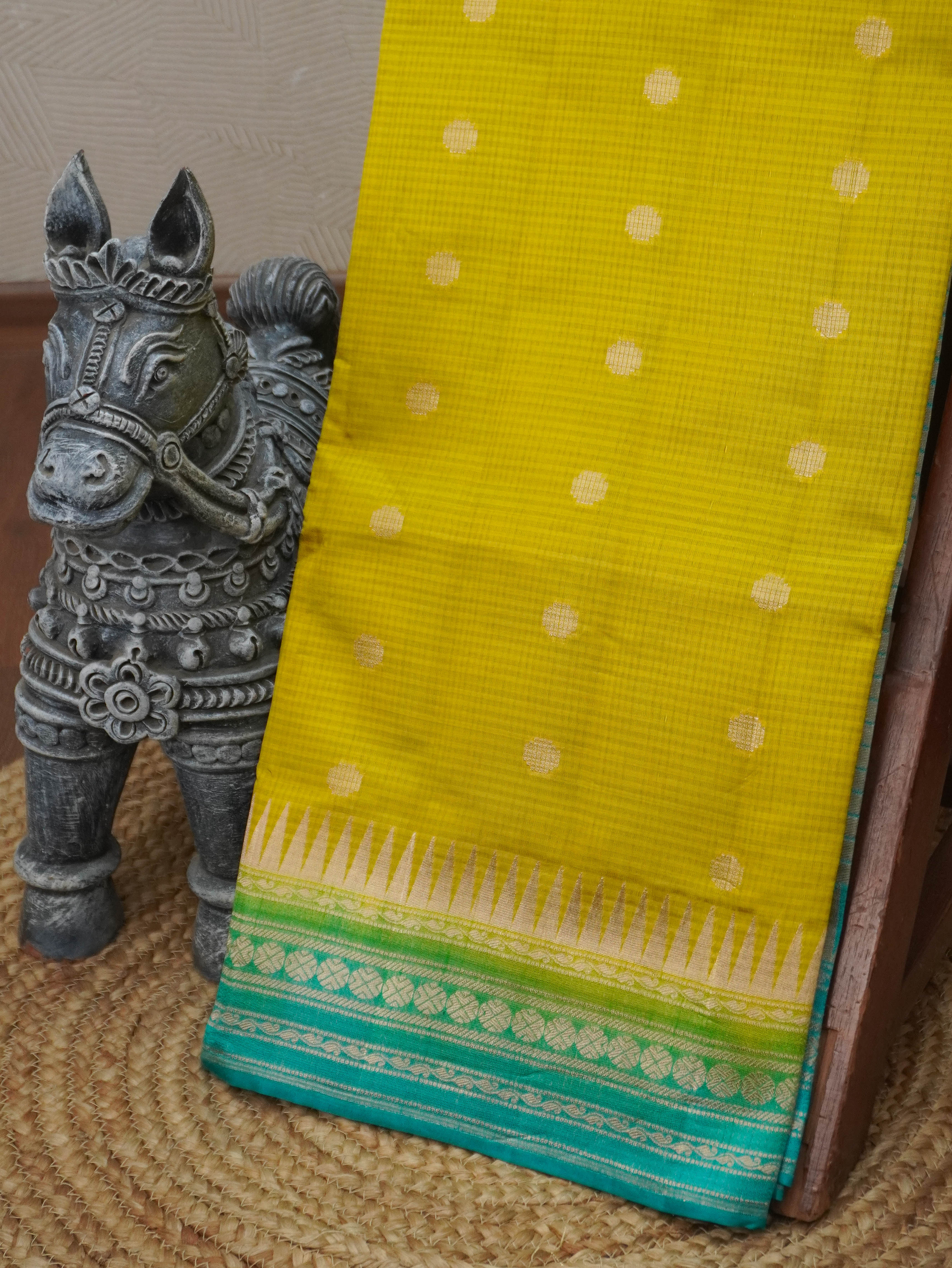 Semi Tussar Silk Saree | TTDS3482