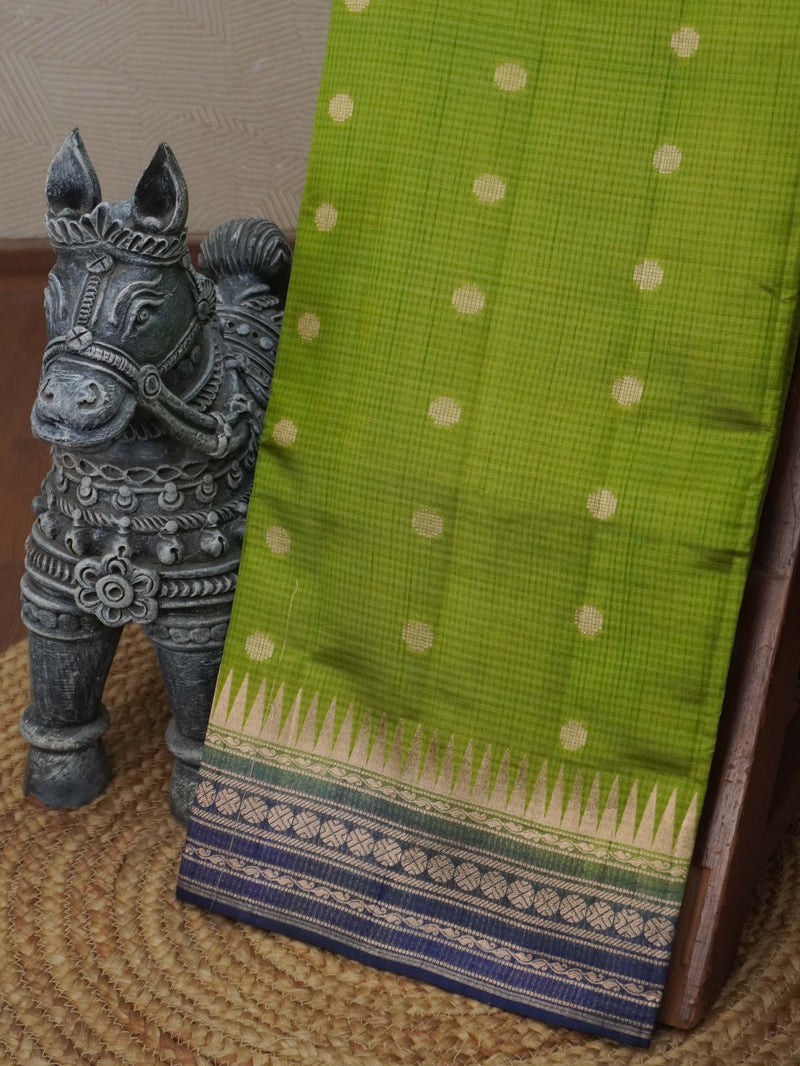 Semi Tussar Silk Saree | TTDS3482