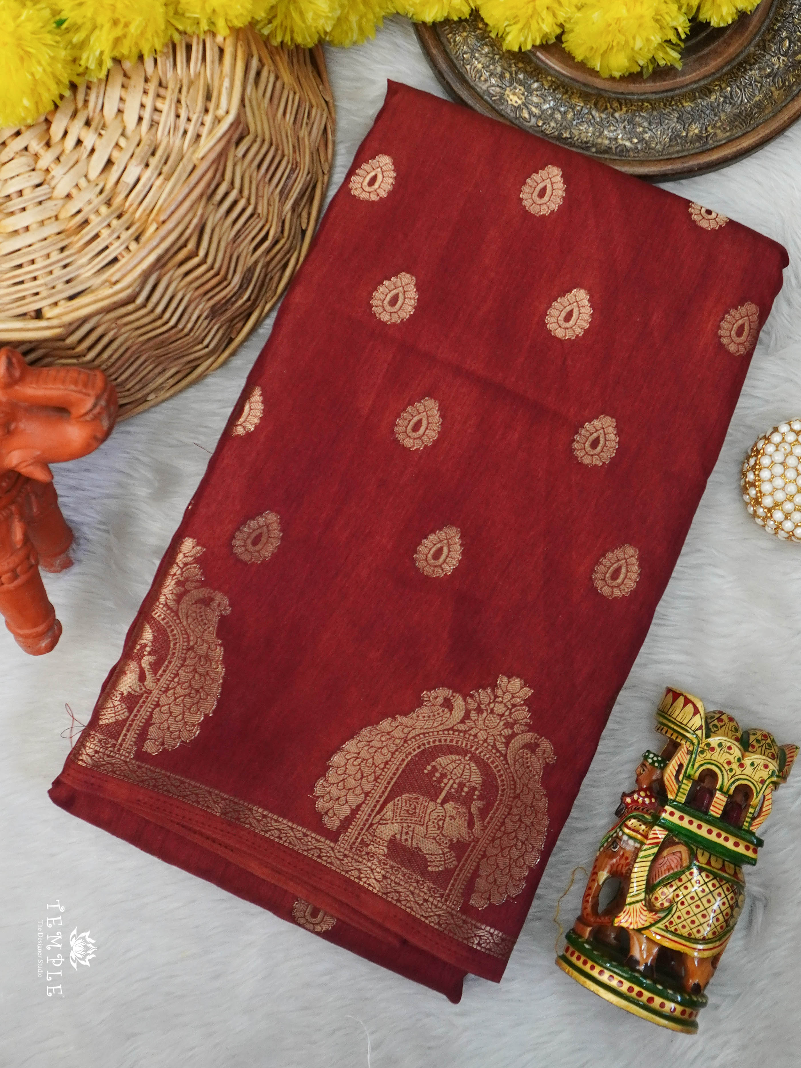 Warm Silk Saree | TTDS3064