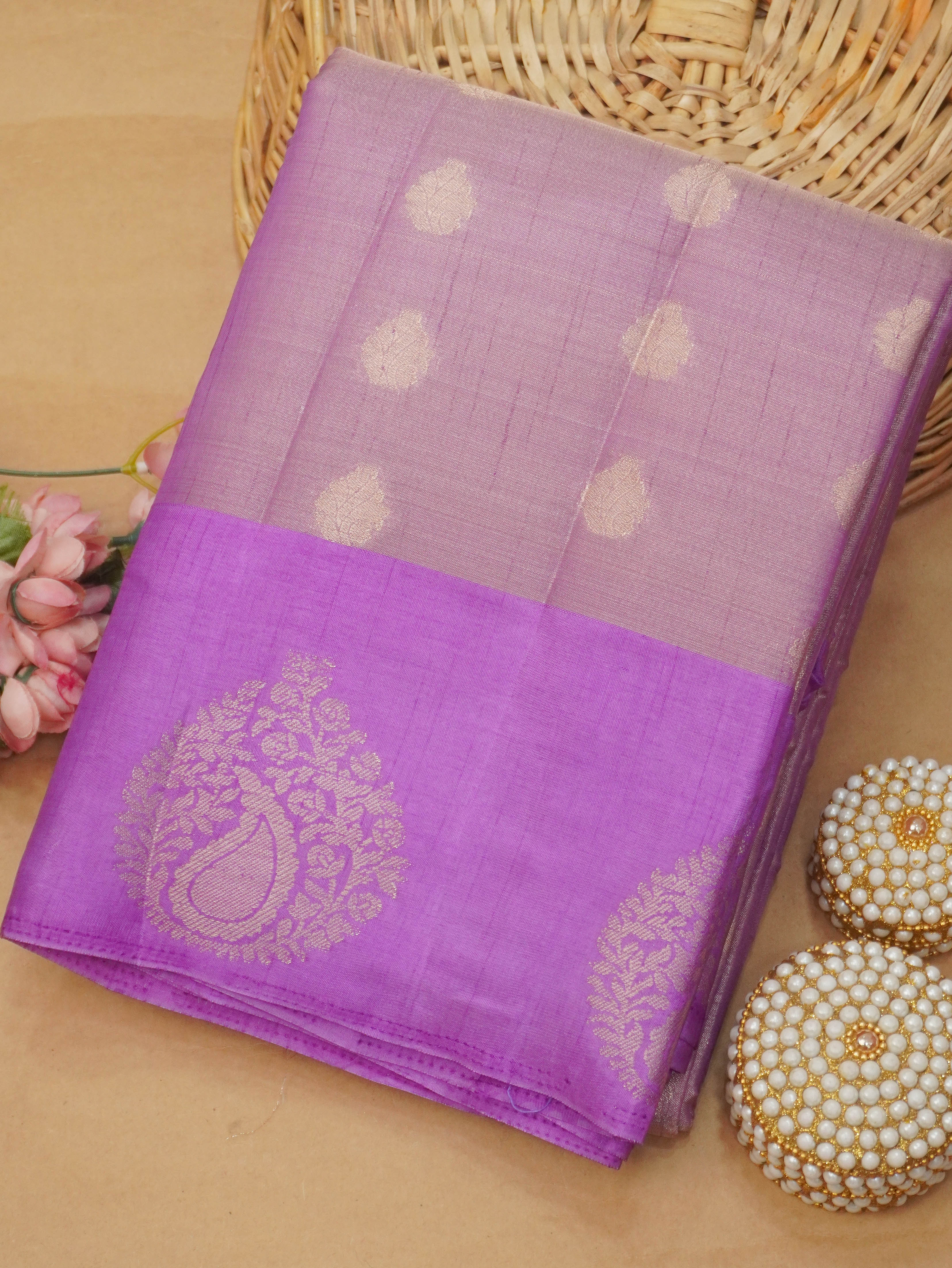Tissue Silk Saree | TTDS3483
