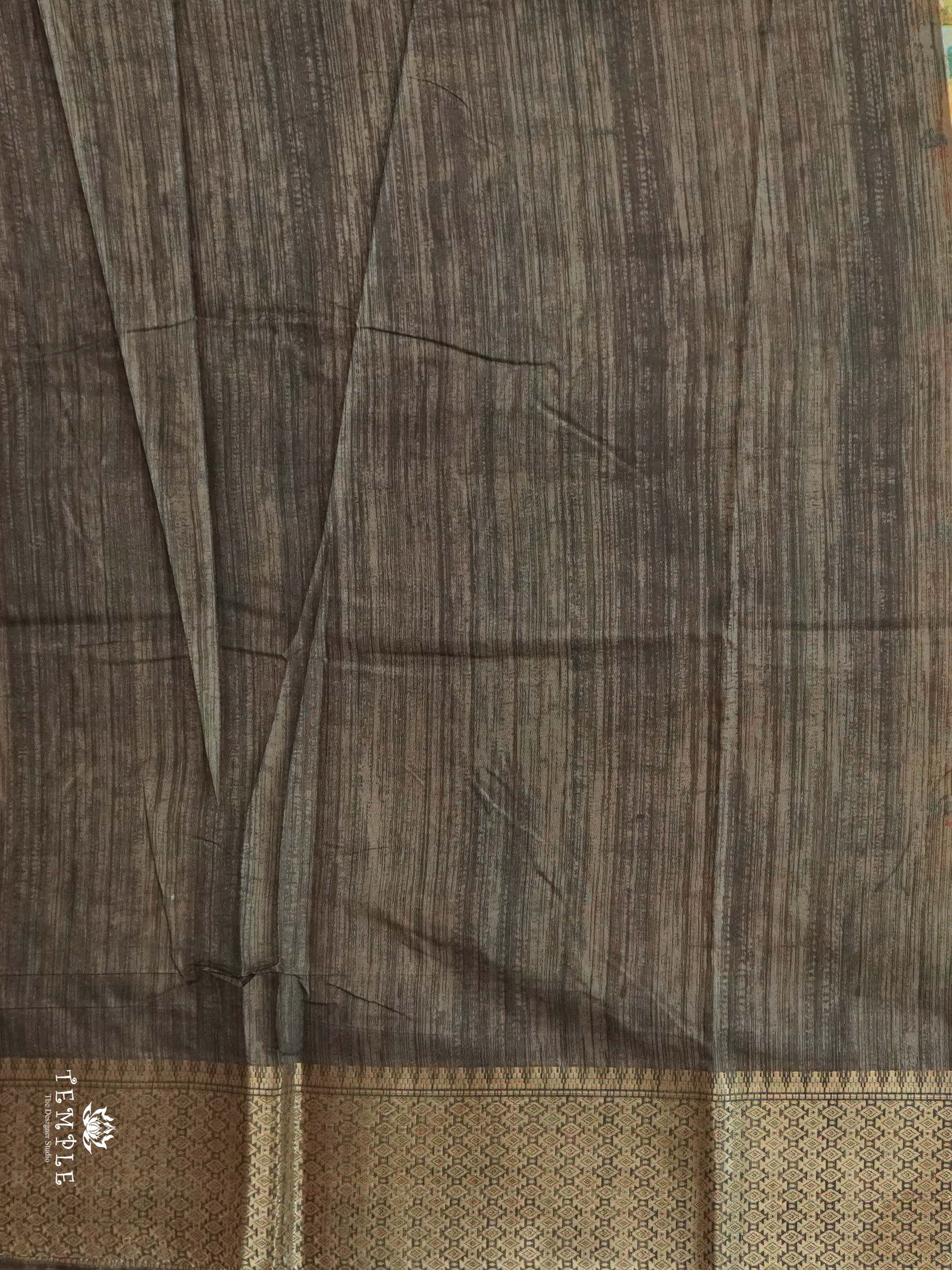 Floral Pattern Dola Silk Saree | TTDS2565