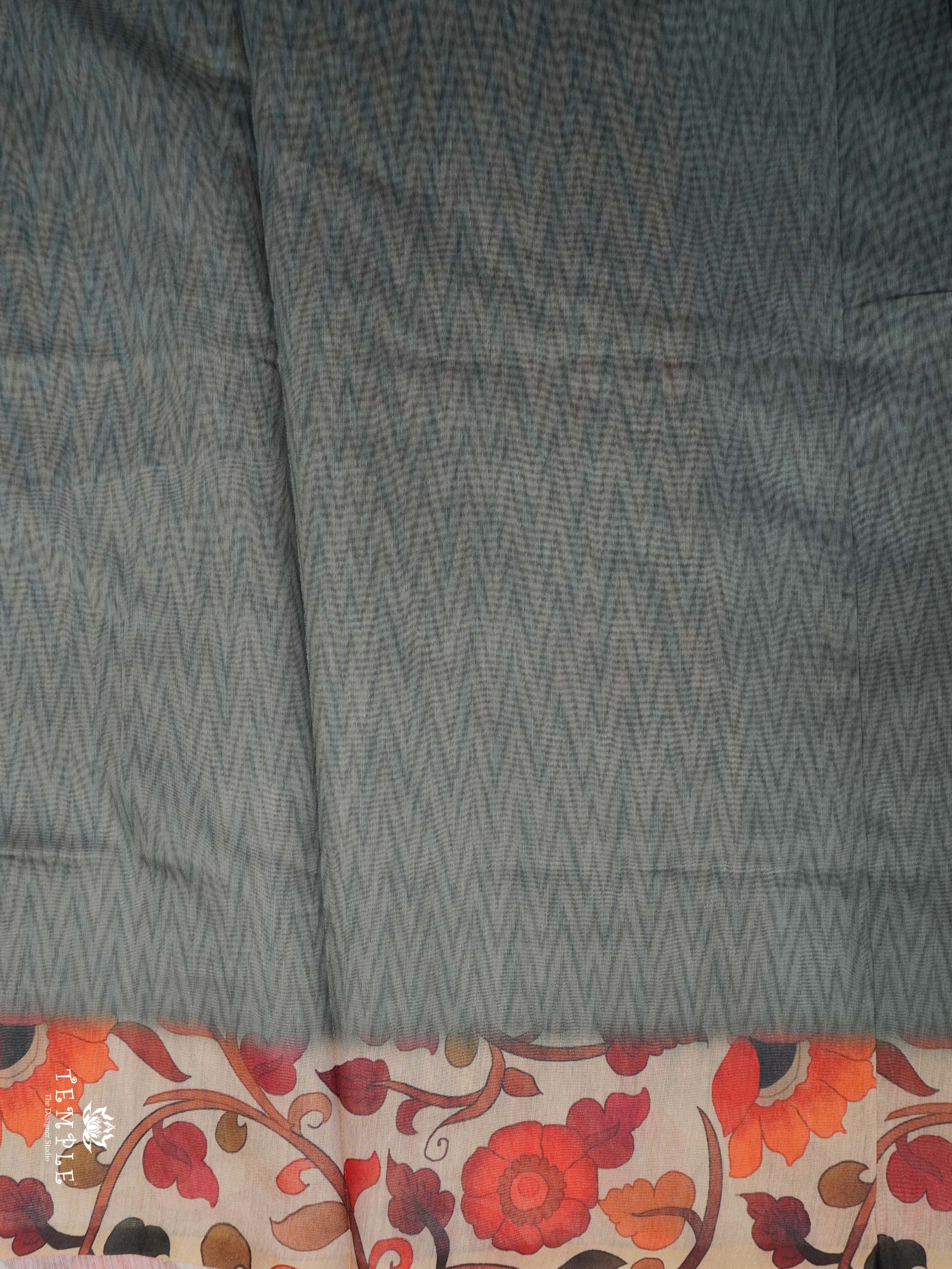 Varnika Printed Chanderi Cotton Saree | TTDS2098