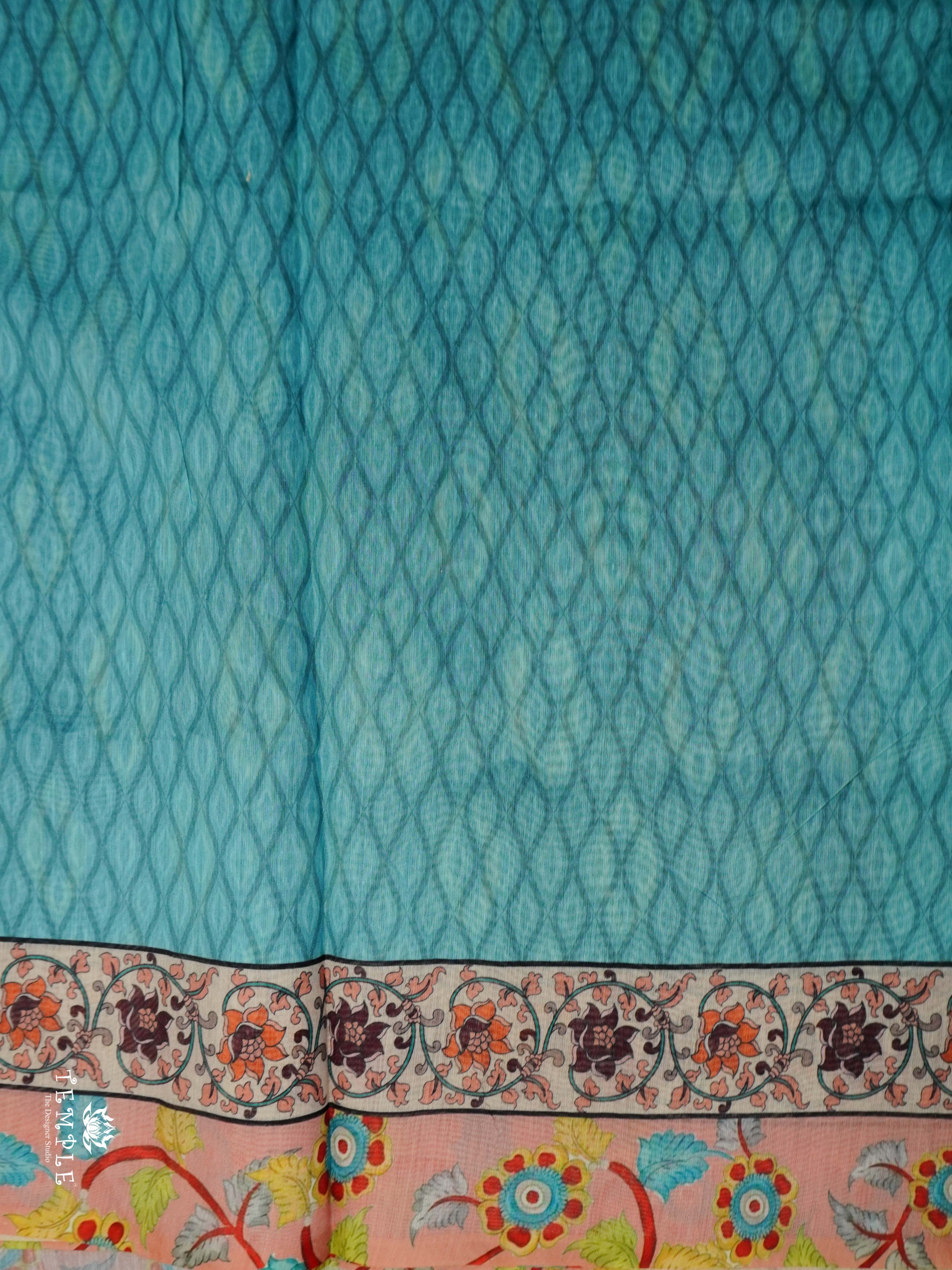 Varnika Printed Chanderi Cotton Saree | TTDS2098