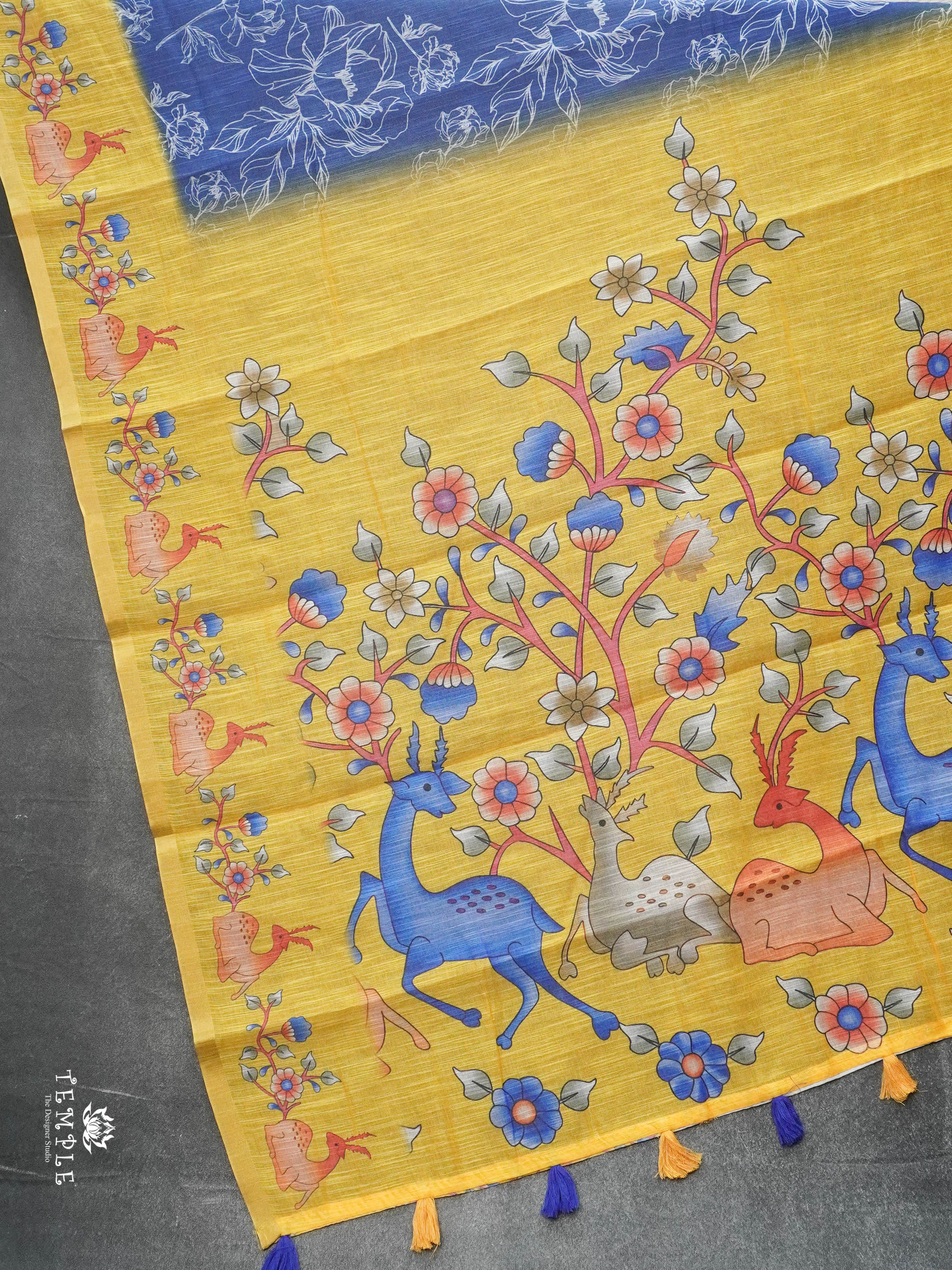 Chanderi Cotton Saree | TTDS3037