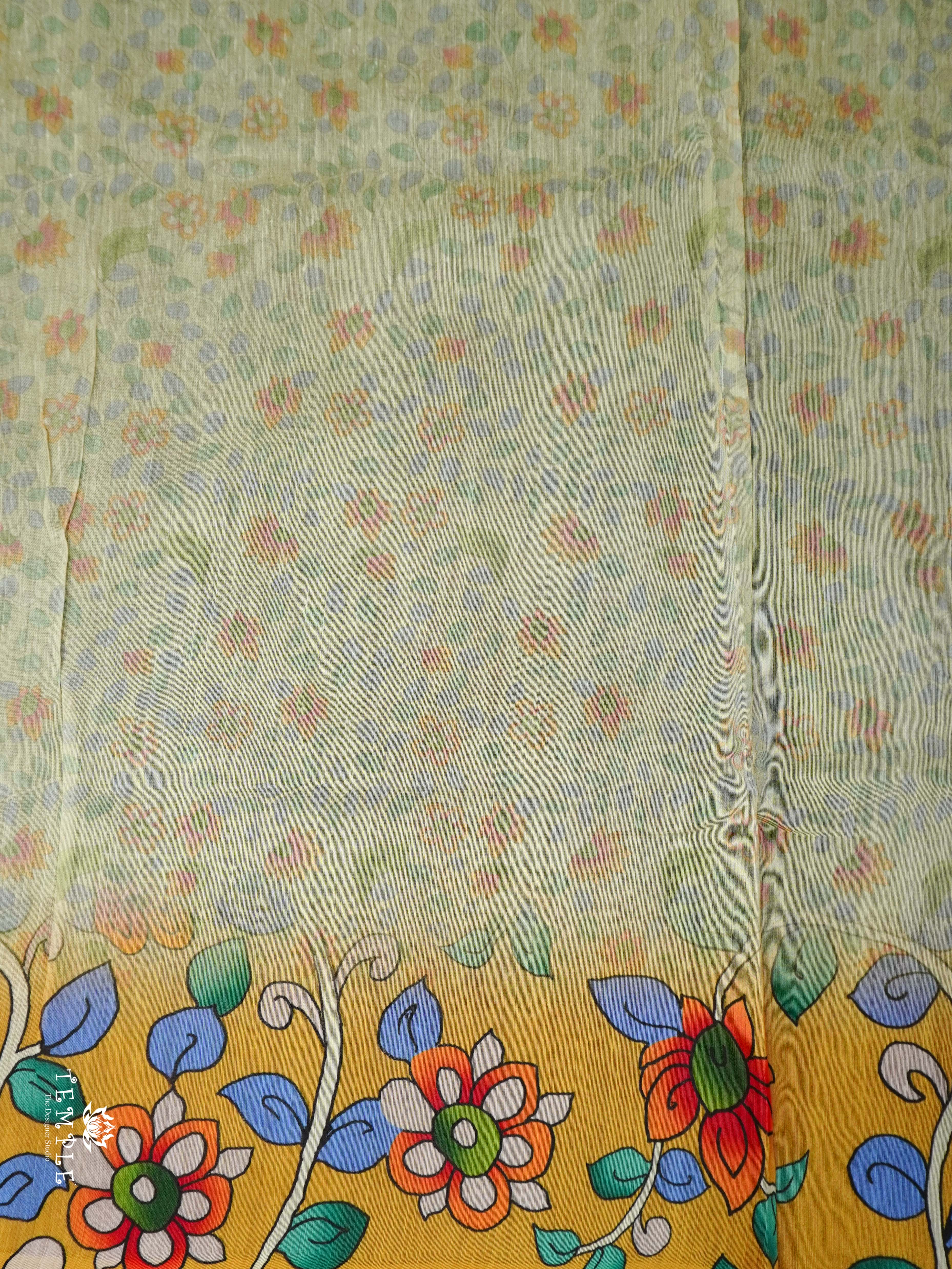 Varnika Printed Chanderi Cotton Saree | TTDS2098