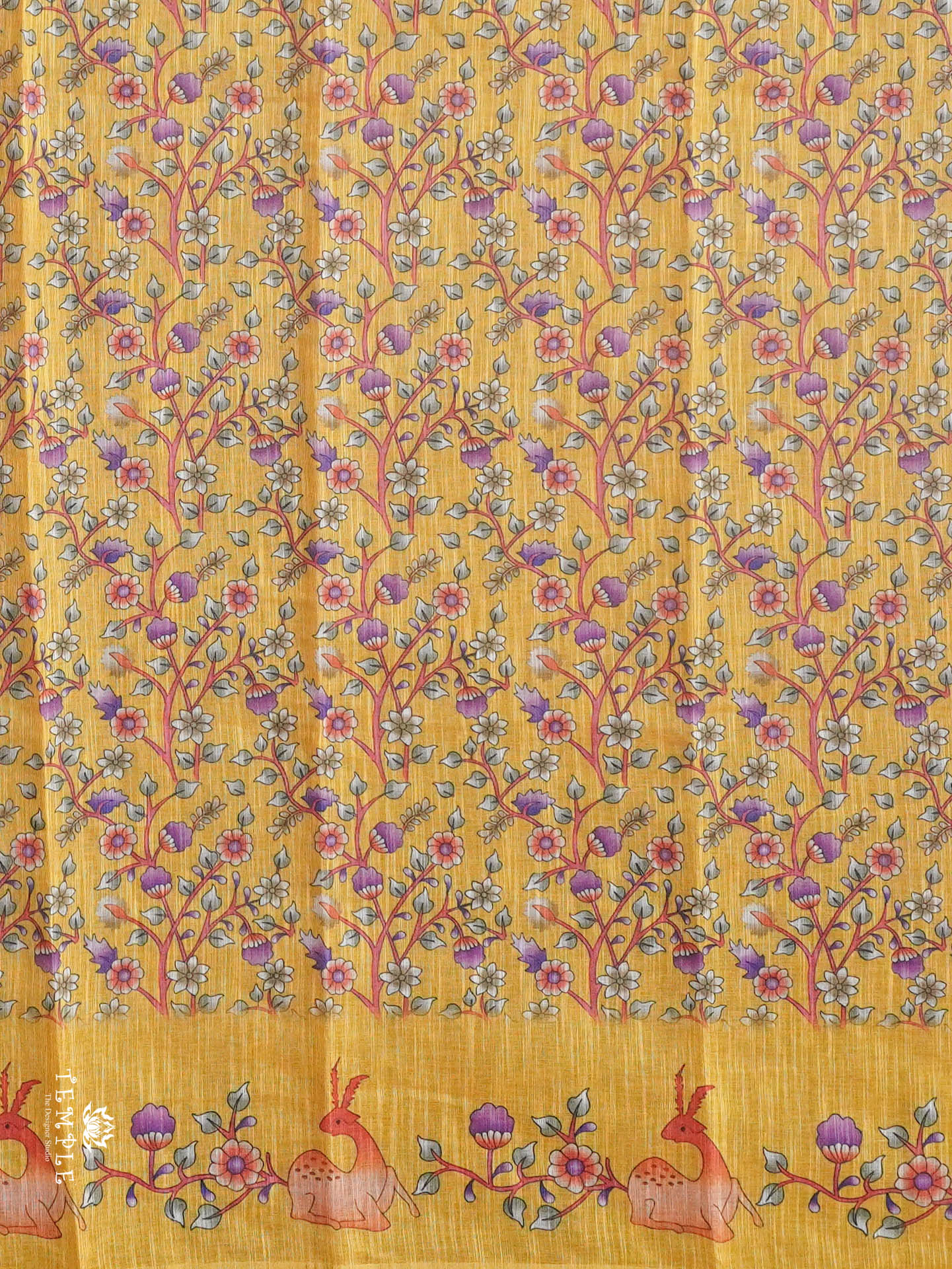 Chanderi Cotton Saree | TTDS3037