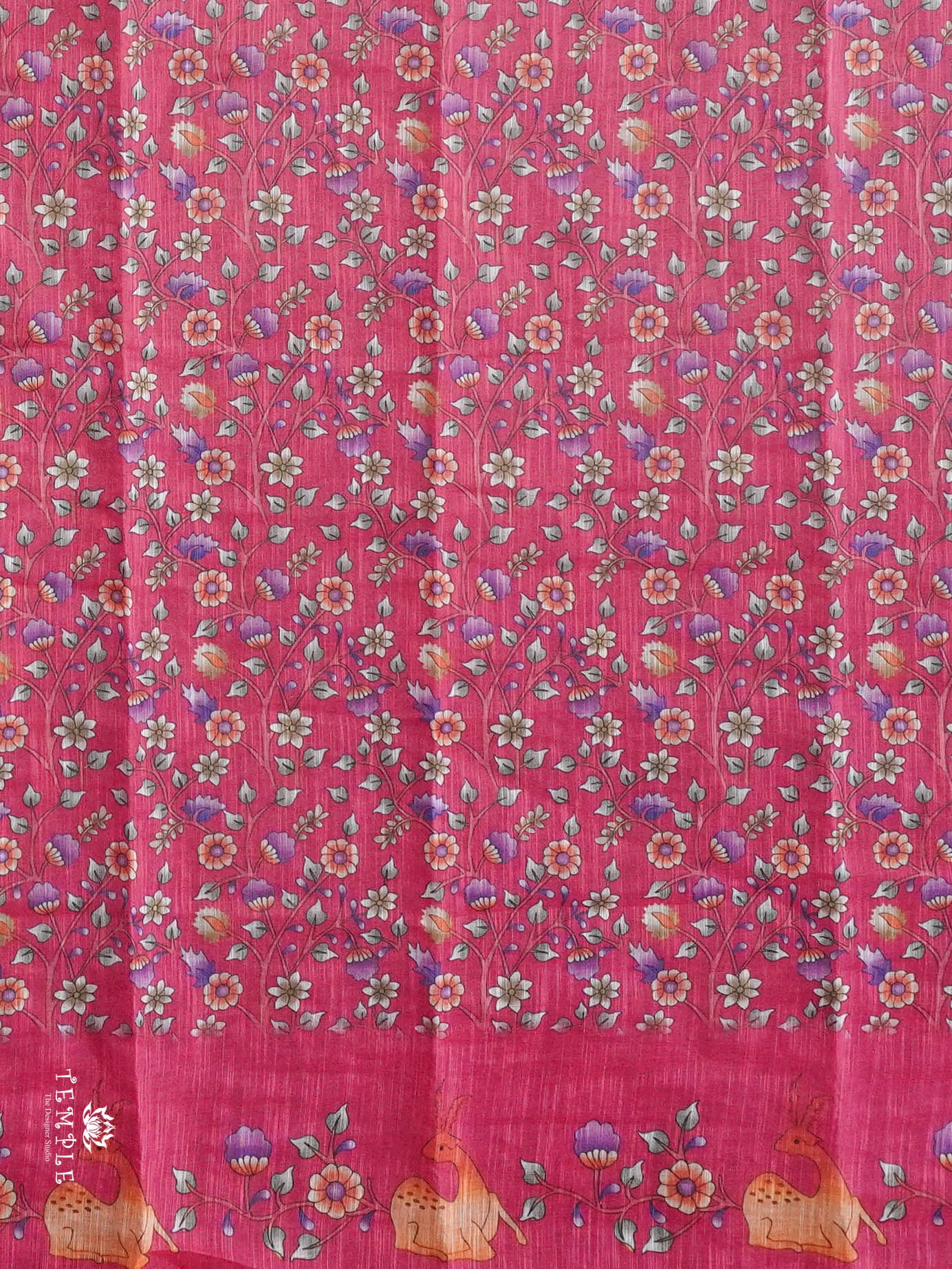 Chanderi Cotton Saree | TTDS3037