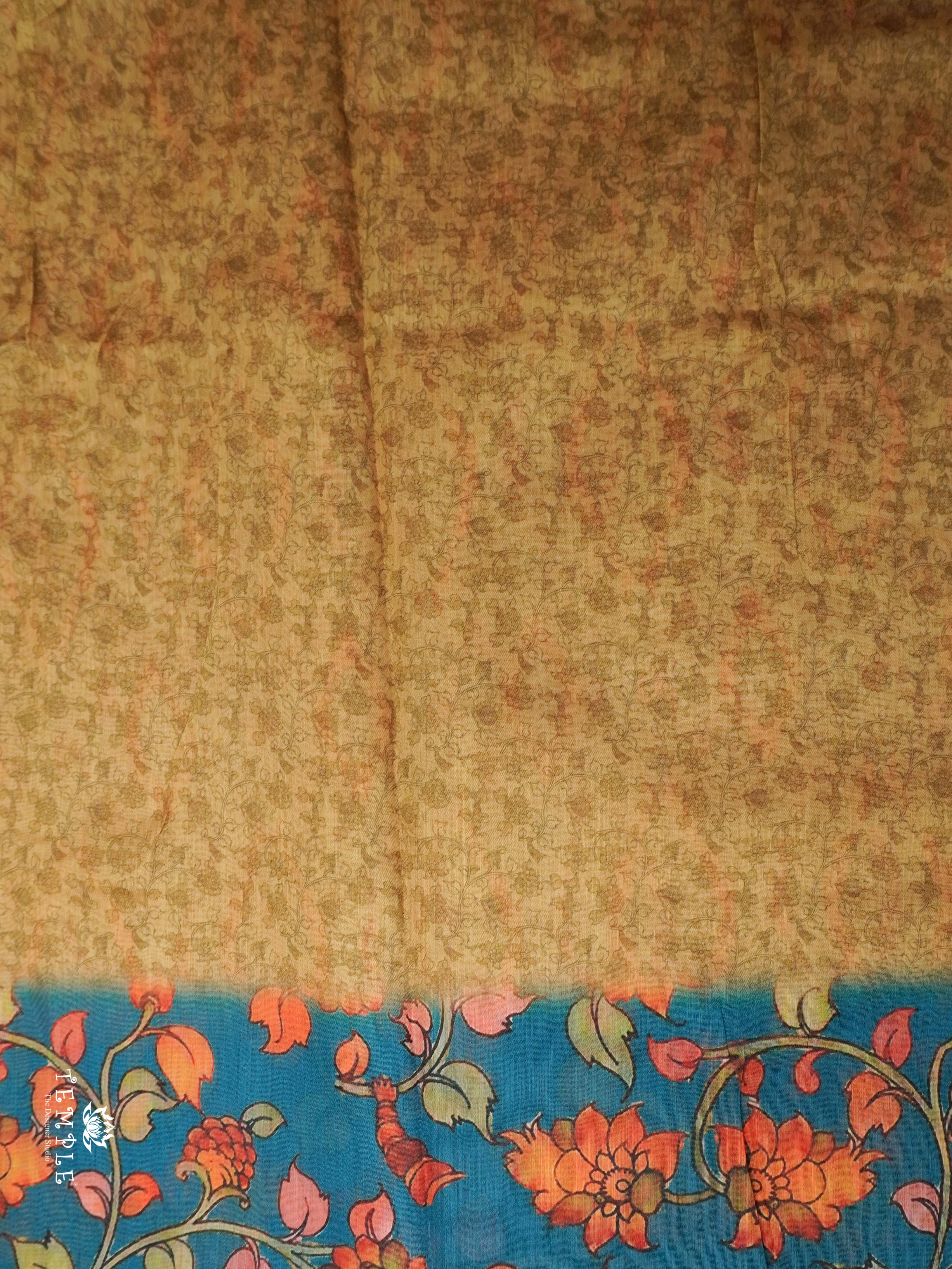 Varnika Printed Chanderi Cotton Saree | TTDS2098