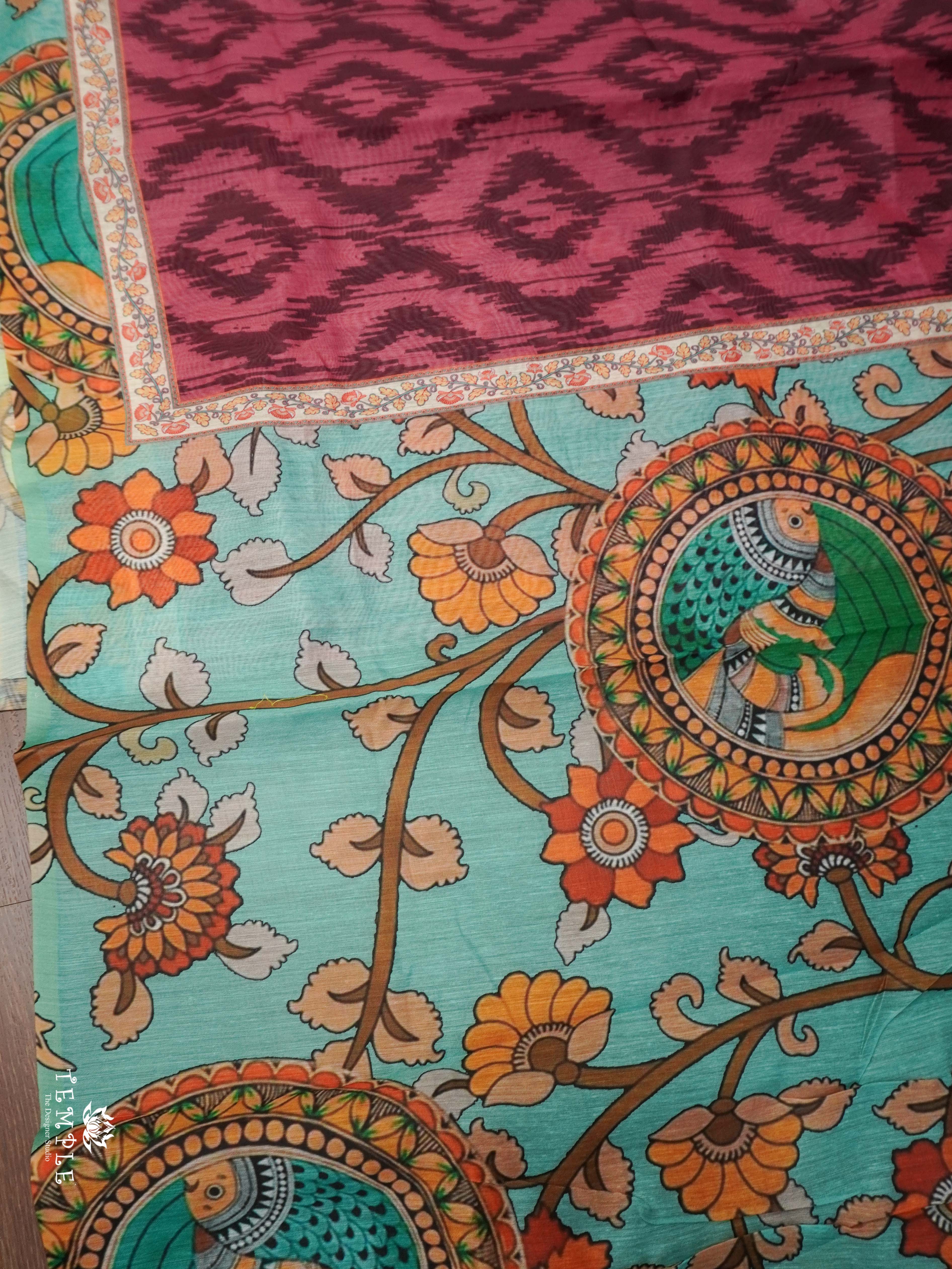 Varnika Printed Chanderi Cotton Saree | TTDS2098 | PRE BOOKING