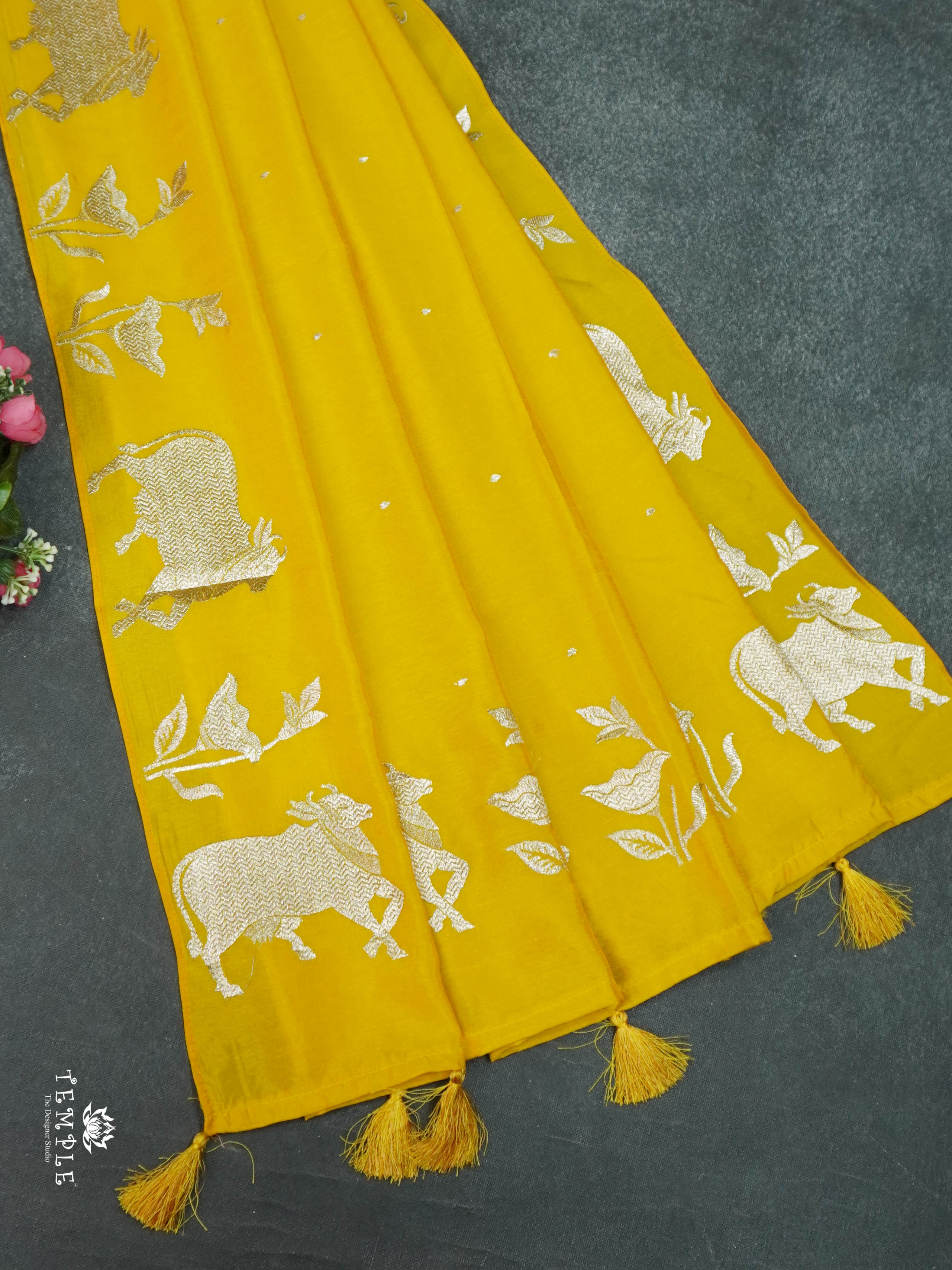 Viscose Silk Saree | TTDS1589 | Pongal Fest