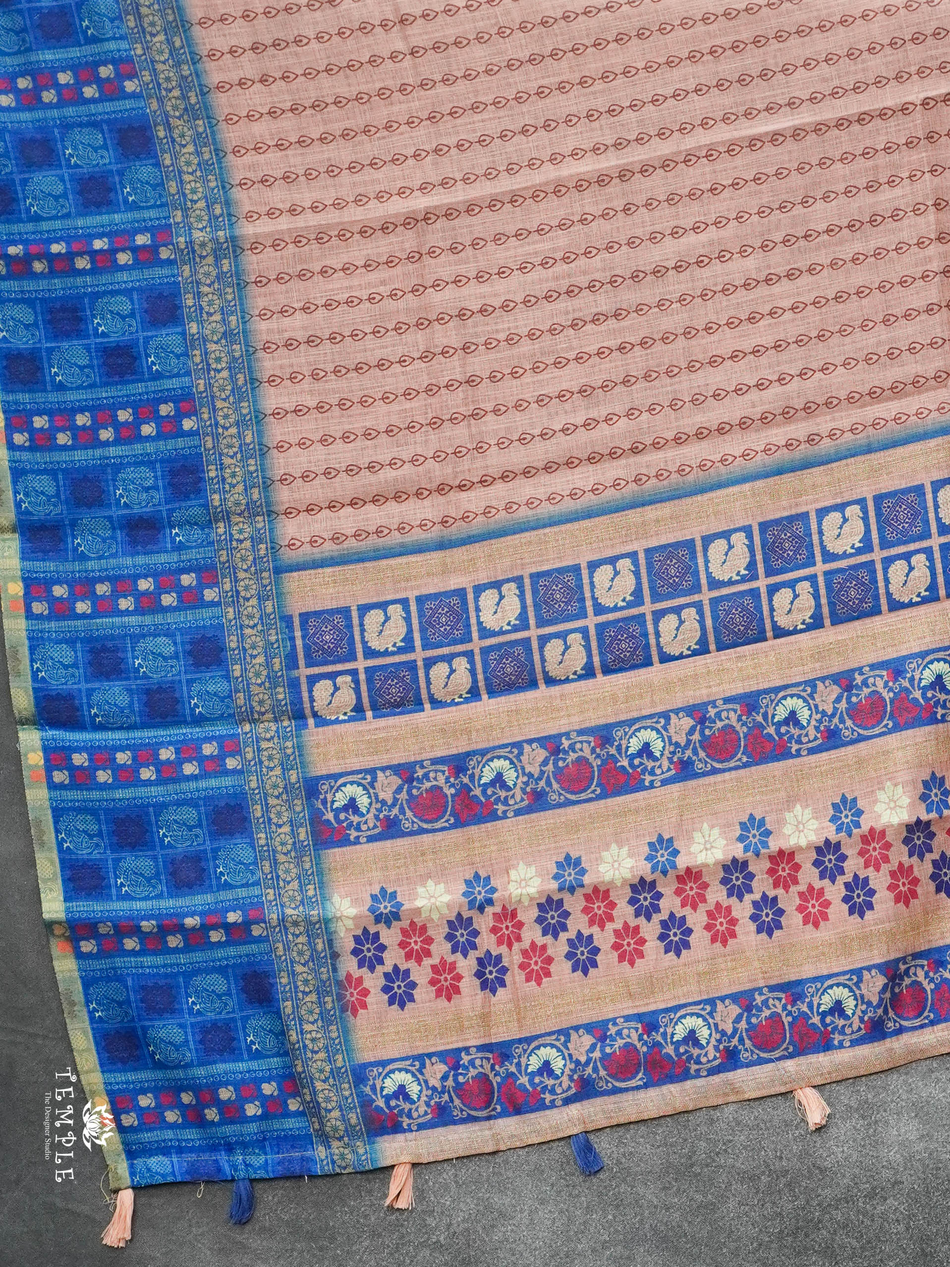 Chanderi Cotton Saree | TTDS3041