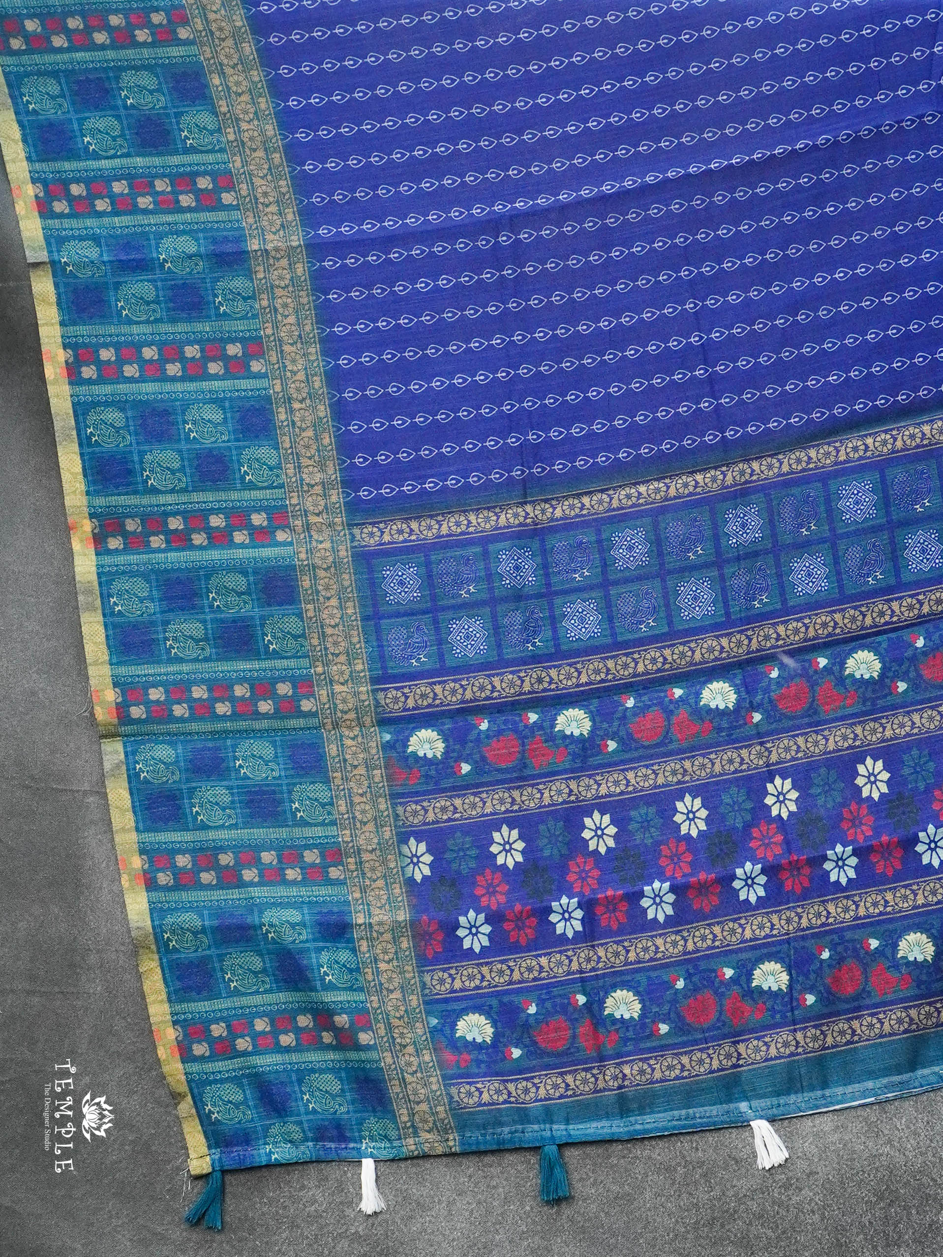 Chanderi Cotton Saree | TTDS3041