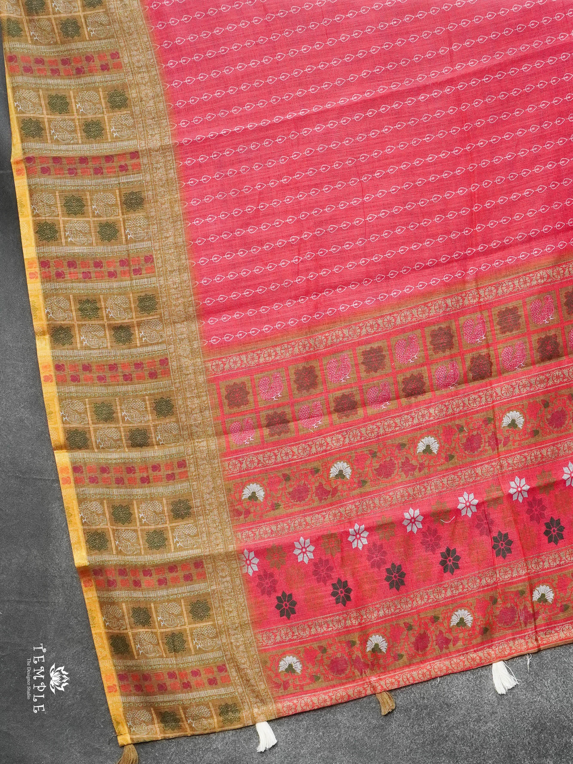 Chanderi Cotton Saree | TTDS3041