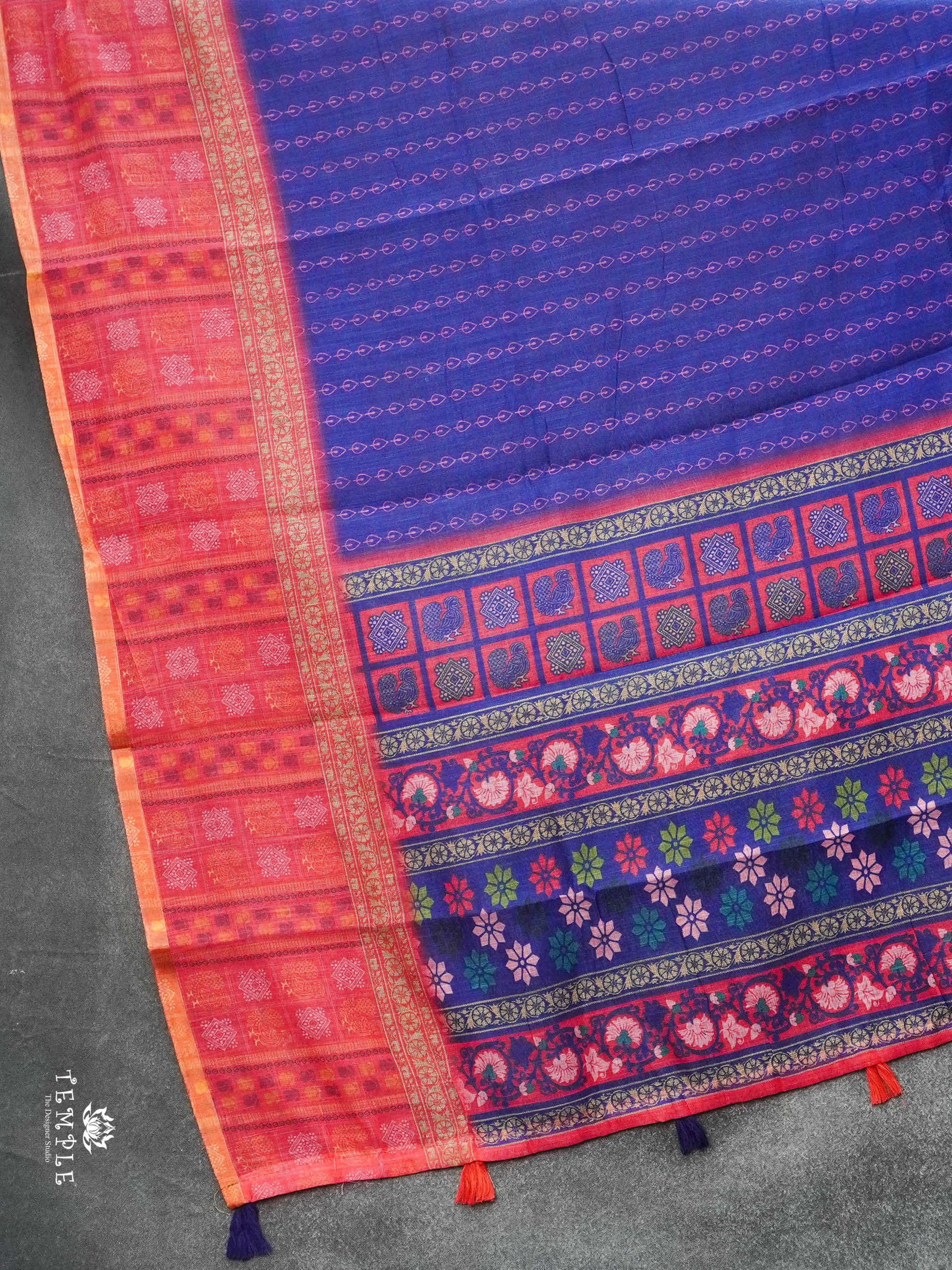 Chanderi Cotton Saree | TTDS3041