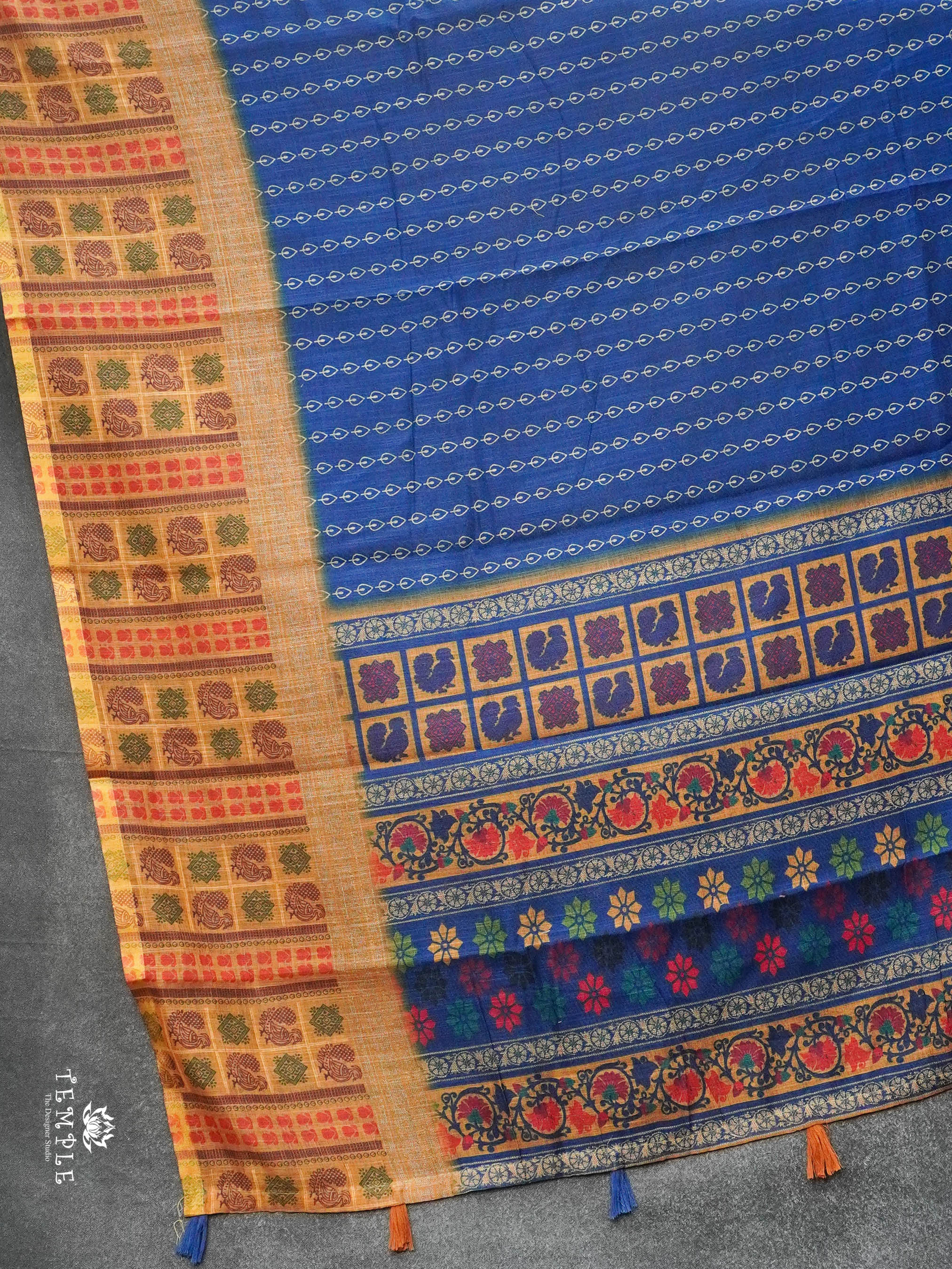 Chanderi Cotton Saree | TTDS3041