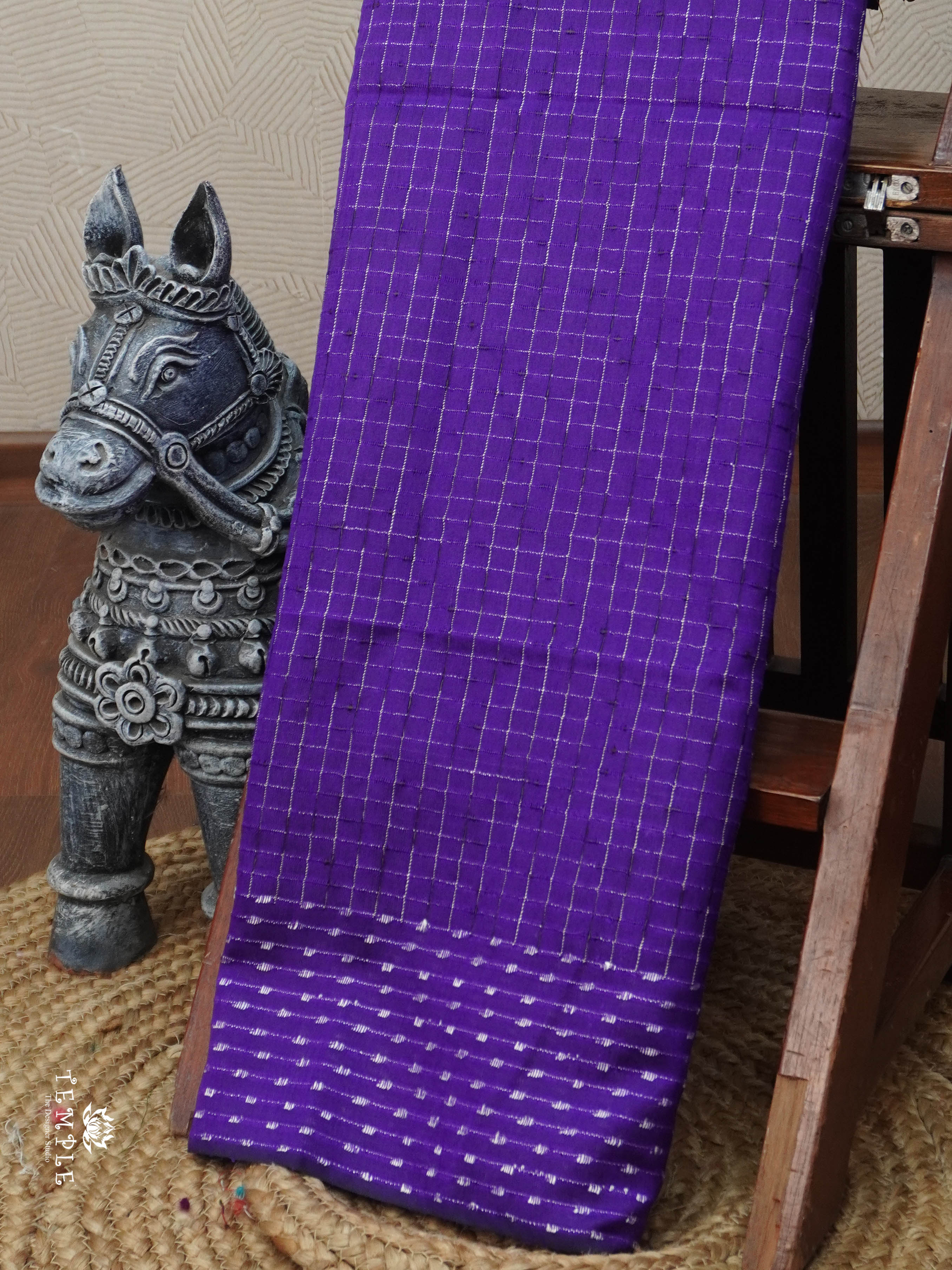 Handloom Raw Silk Saree | TTDS2337