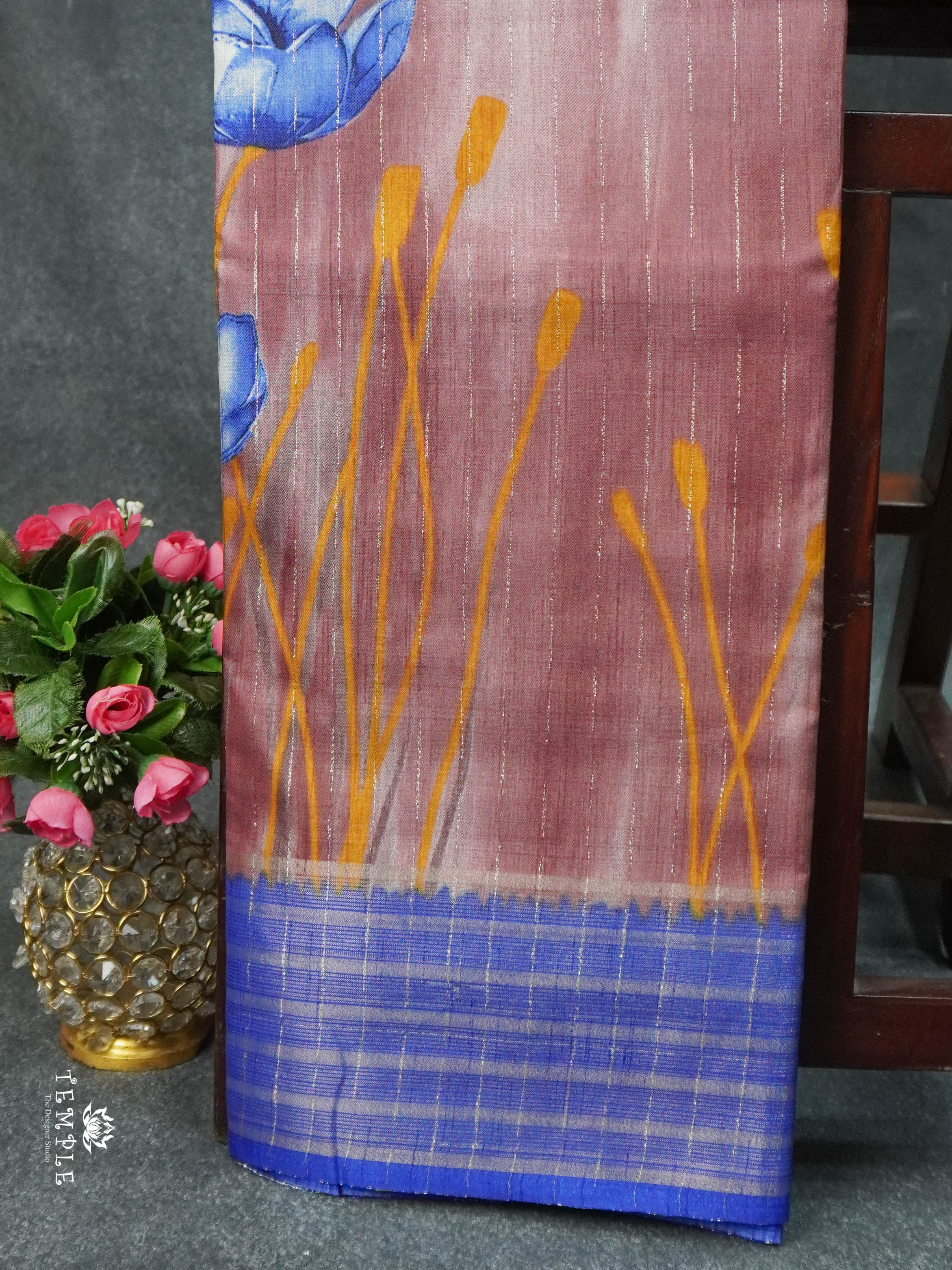 Binny Silk Saree With Zari Stripes | TTDS1599 | Pongal Fest