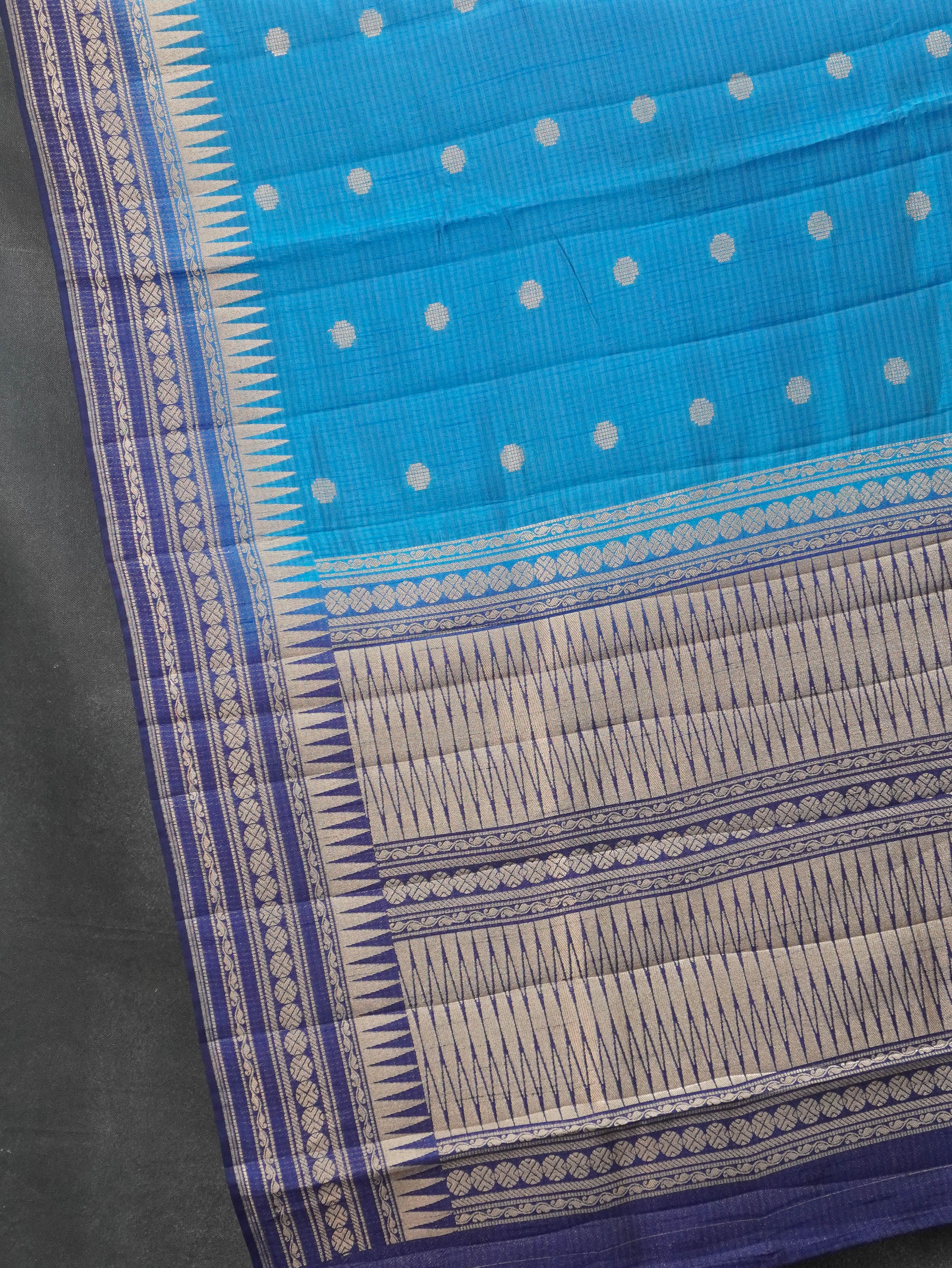 Semi Tussar Silk Saree | TTDS3482