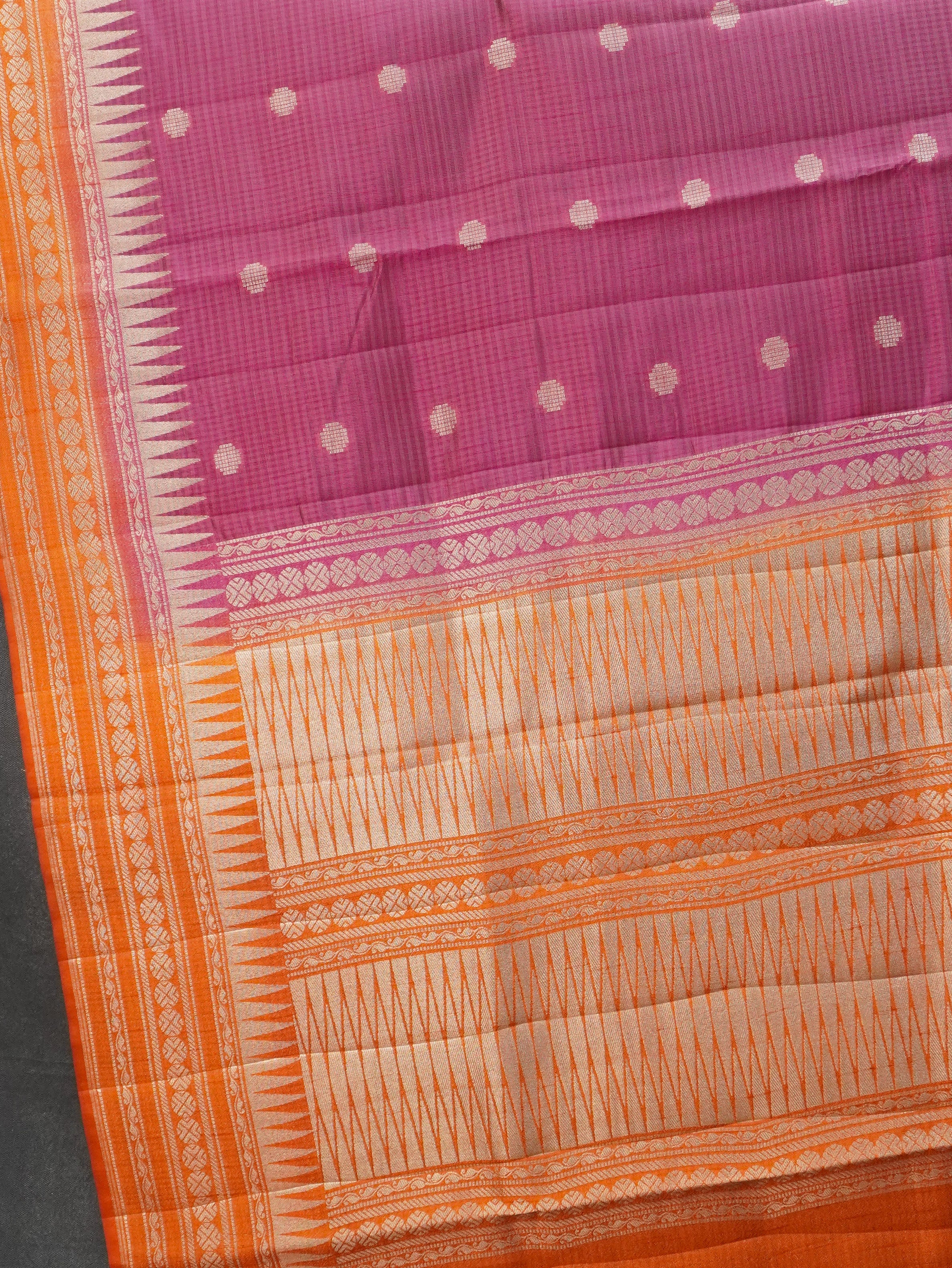 Semi Tussar Silk Saree | TTDS3482