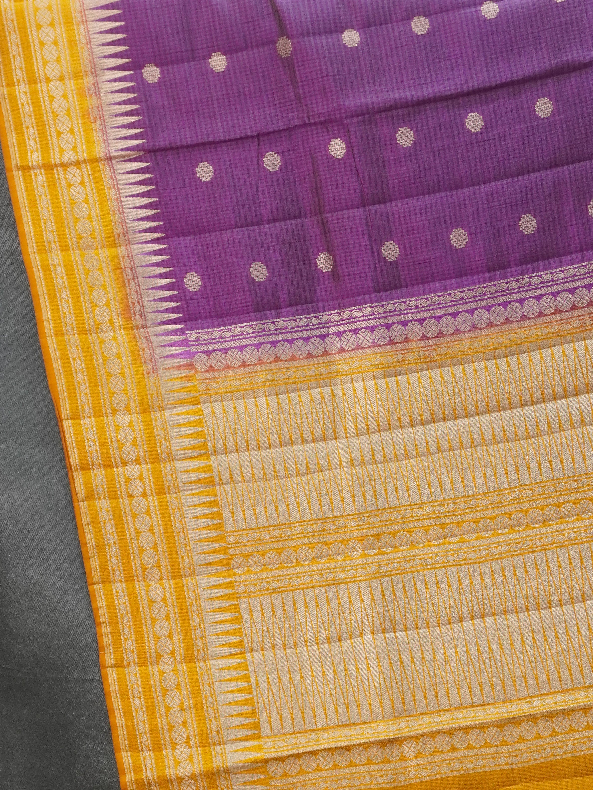 Semi Tussar Silk Saree | TTDS3482