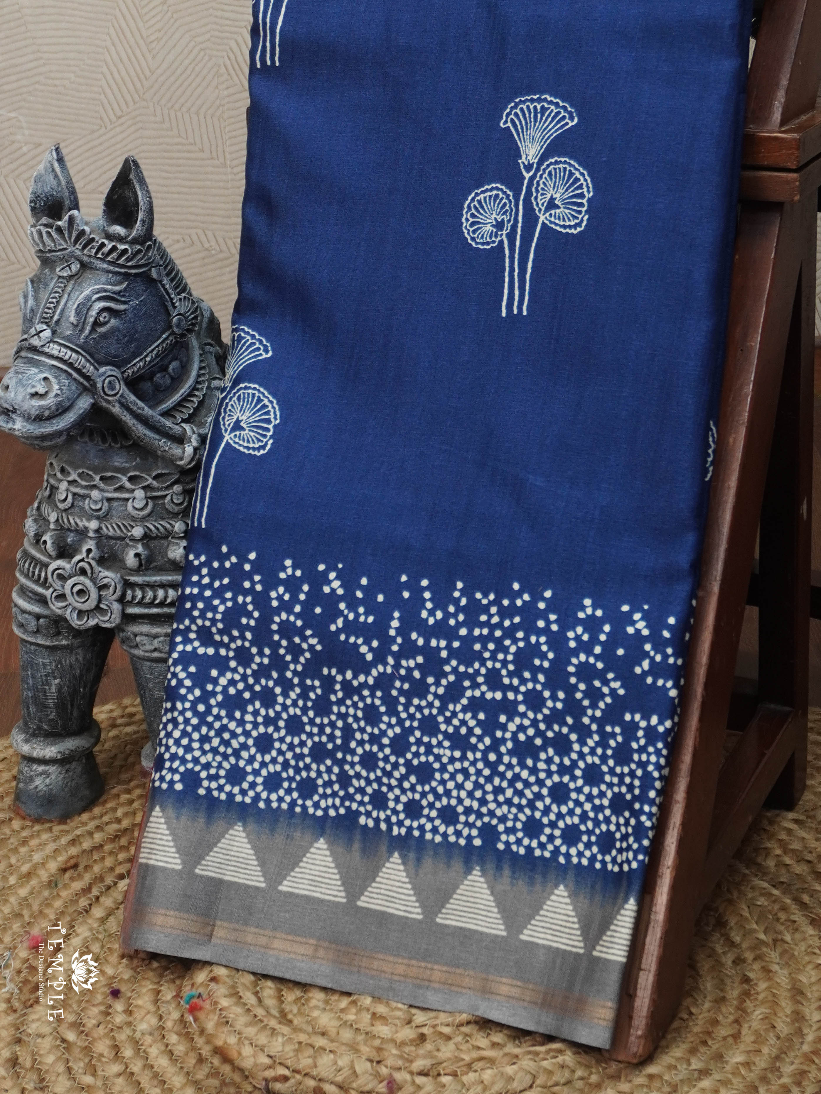 Chanderi Cotton Saree | TTDS3049