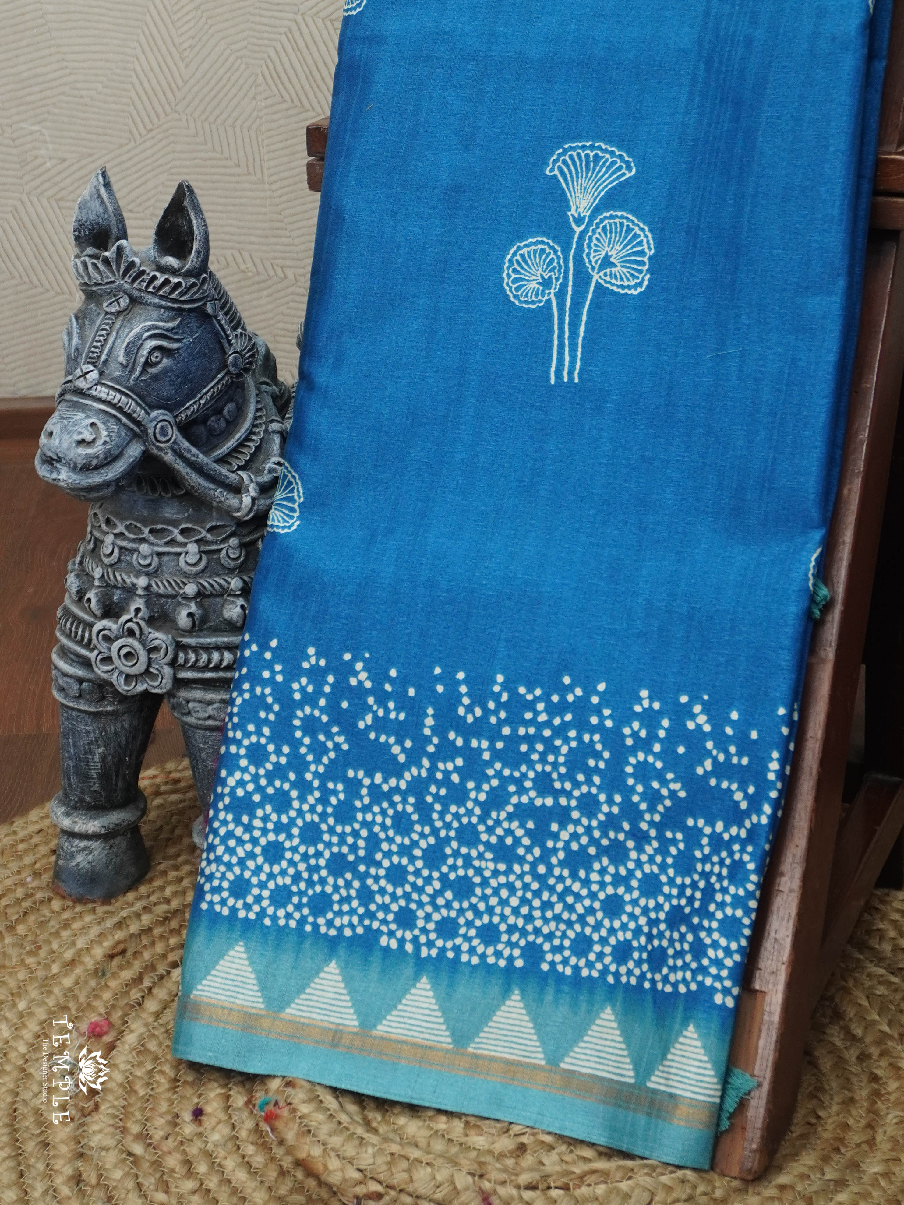 Chanderi Cotton Saree | TTDS3049