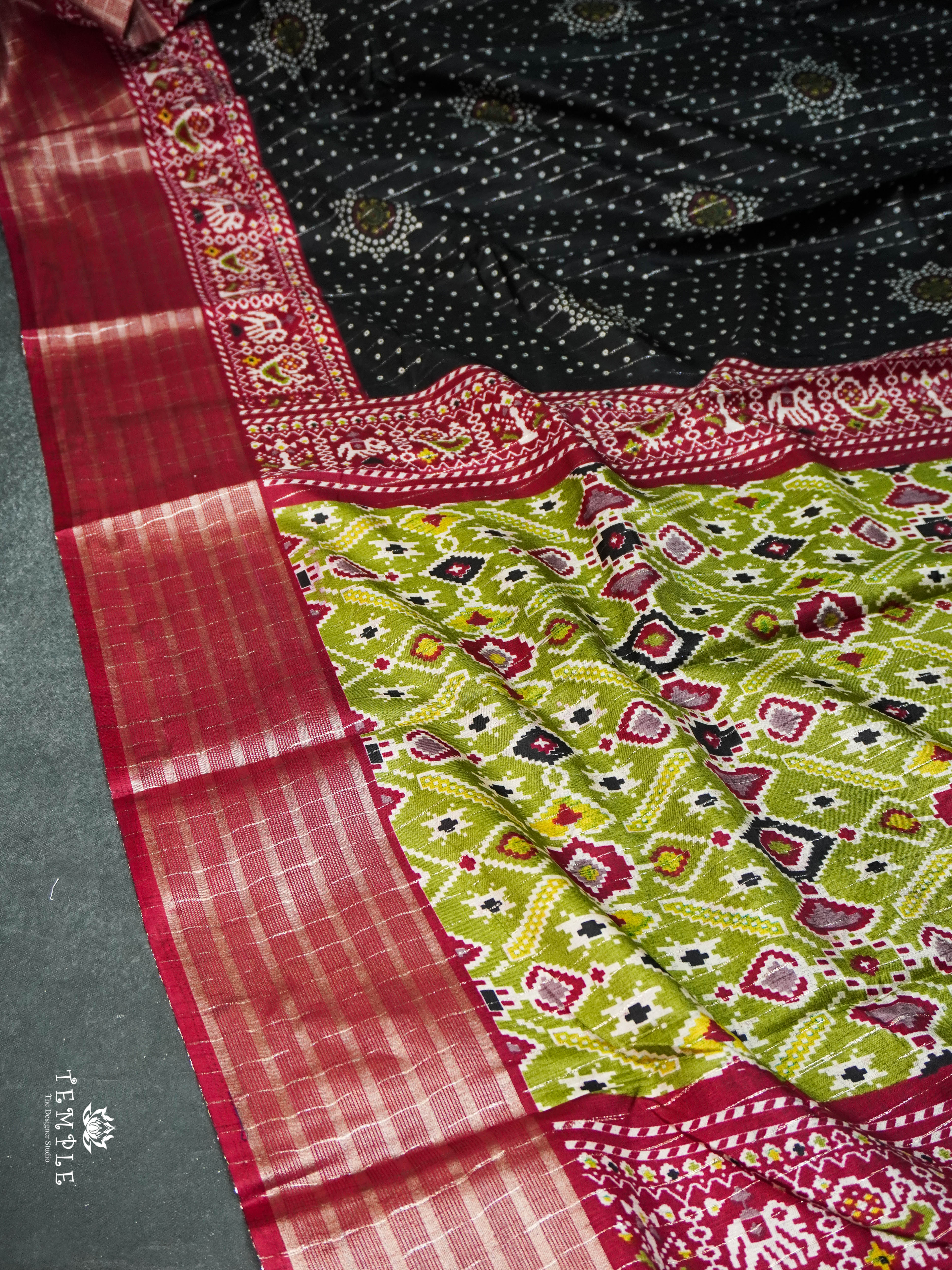 Printed Binny Silk Saree | TTDS1602 | Pongal Fest