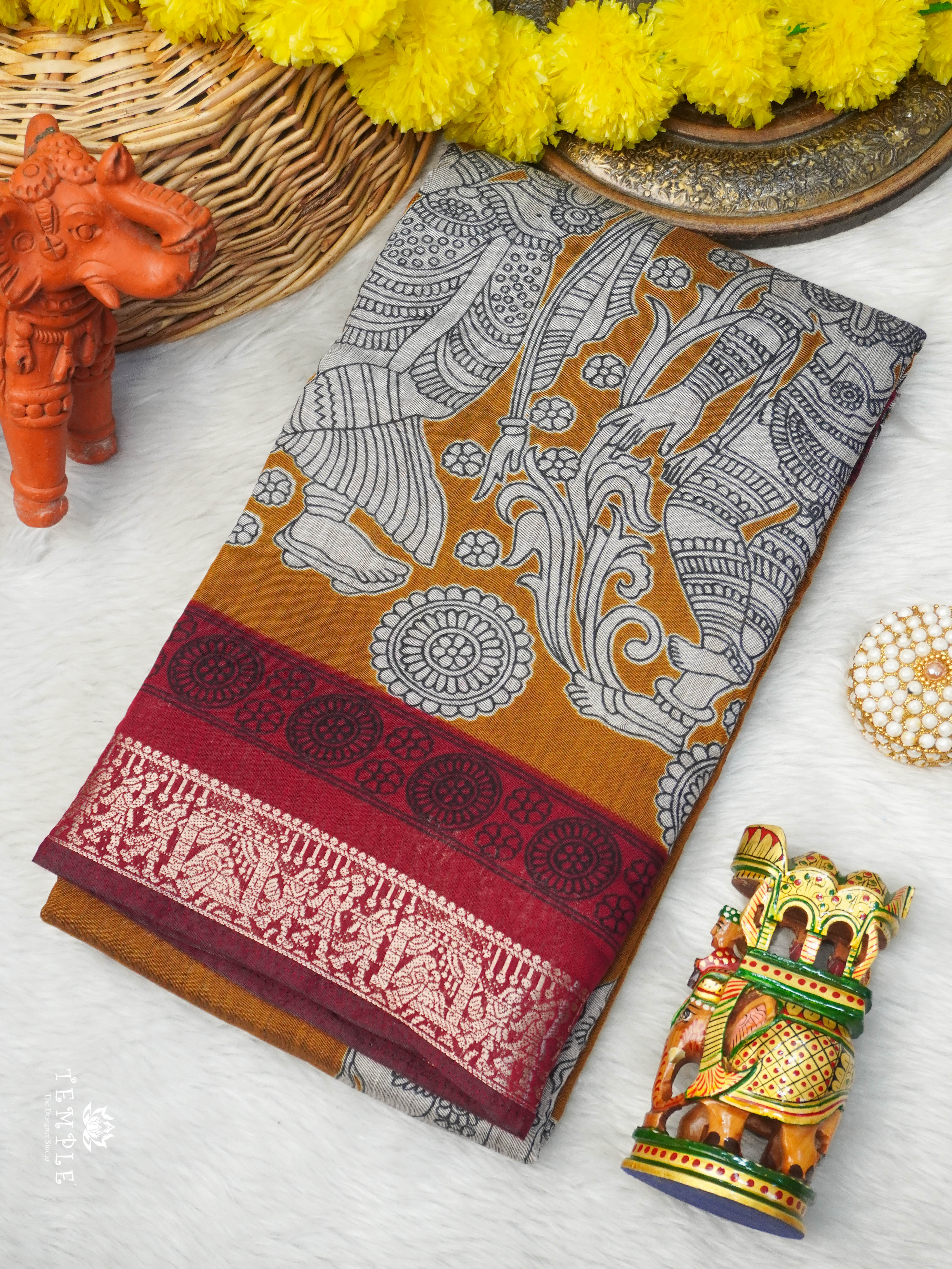 Mangalagiri Cotton Saree | TTDS3043