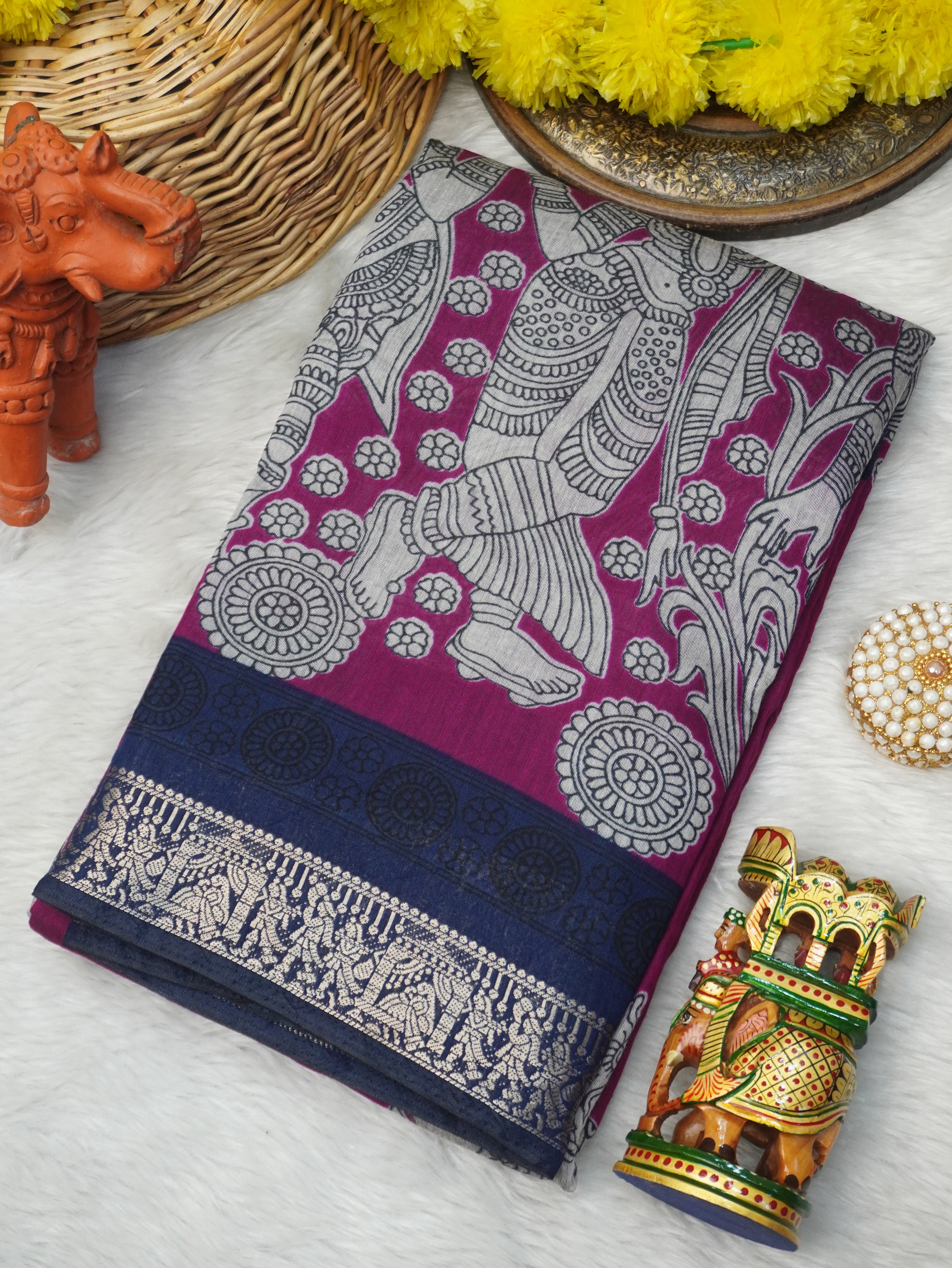 Mangalagiri Cotton Saree | TTDS3043