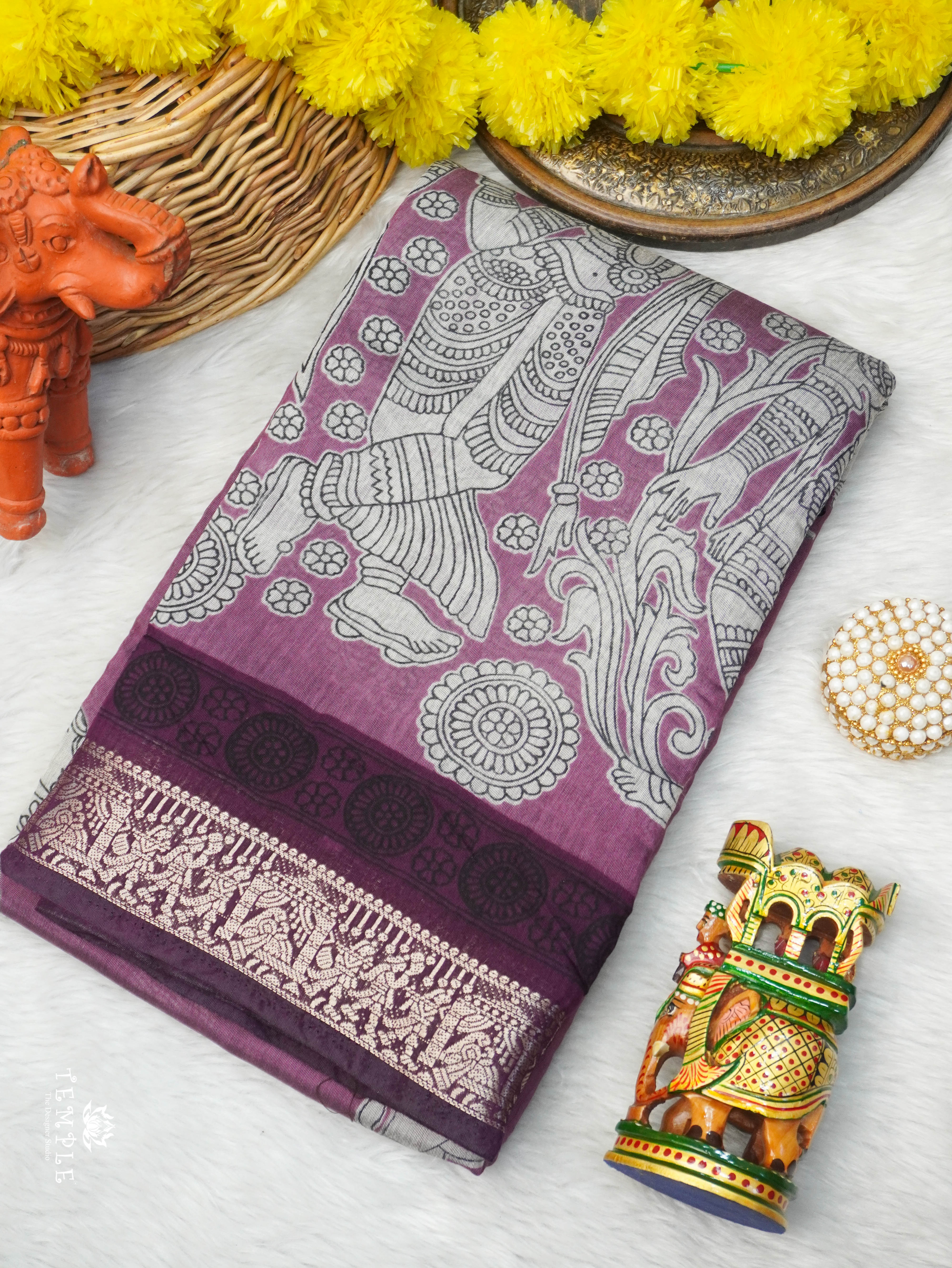 Mangalagiri Cotton Saree | TTDS3043