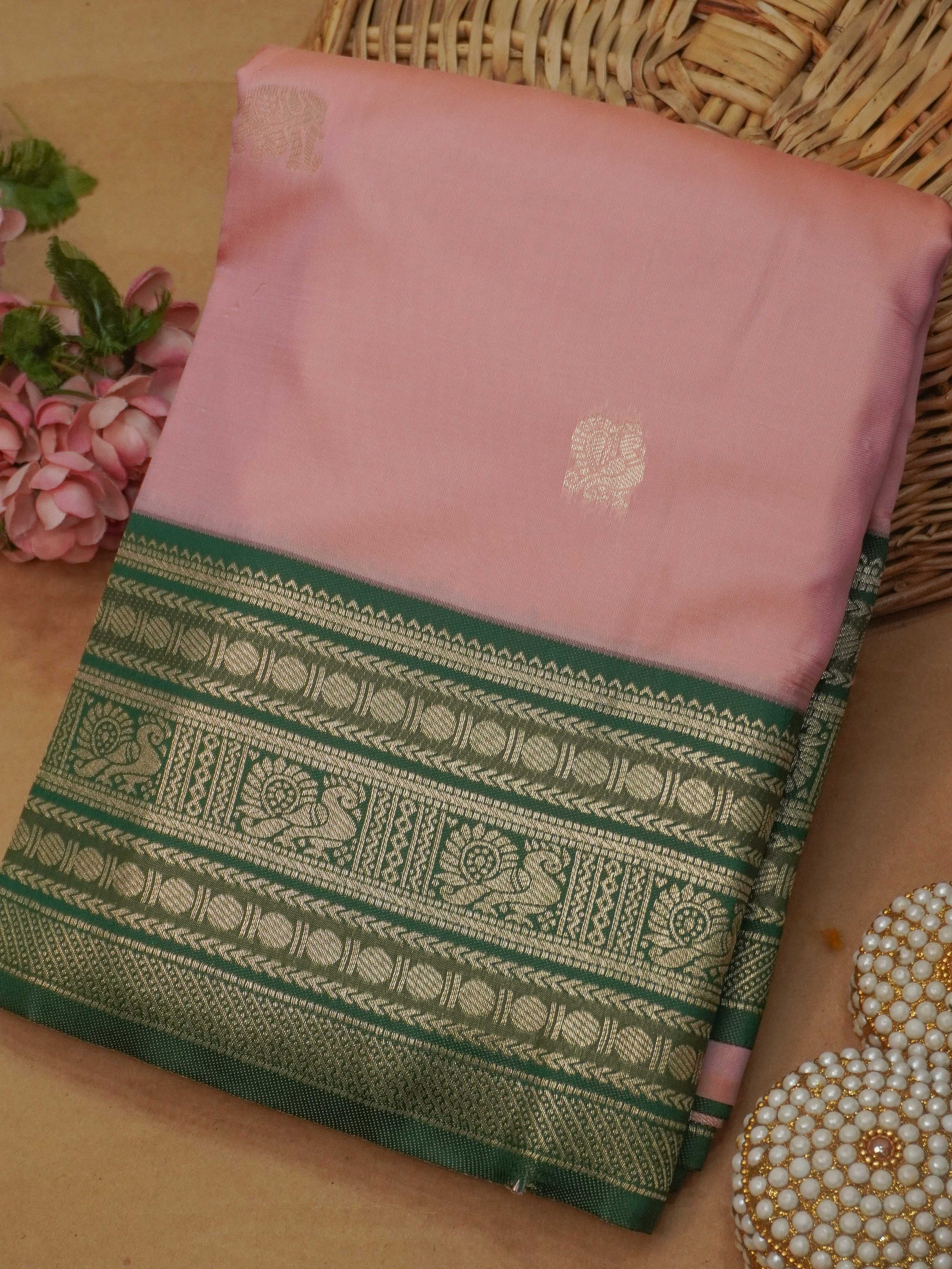 Semi Silk Saree | TTDS3531