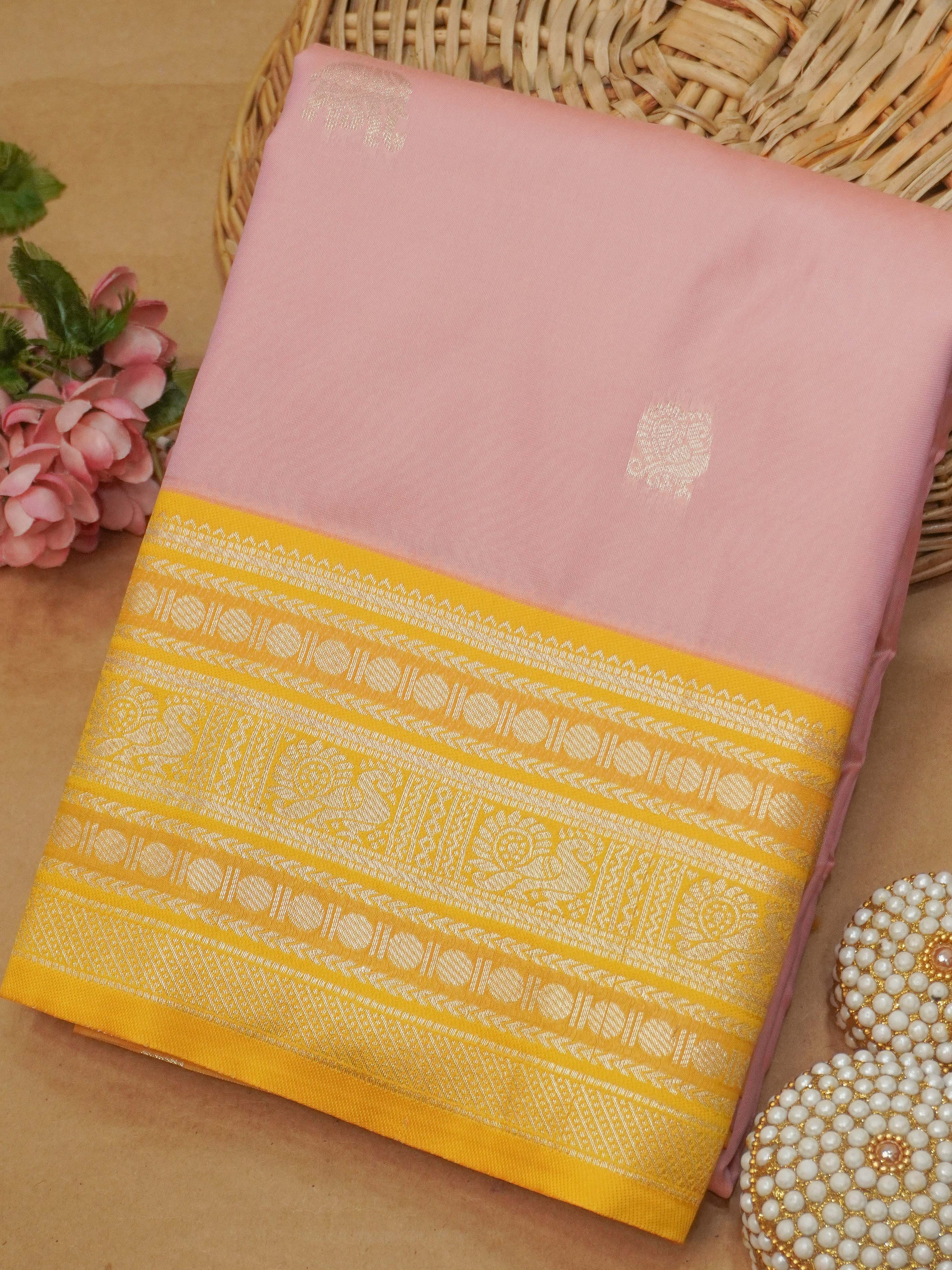 Semi Silk Saree | TTDS3531