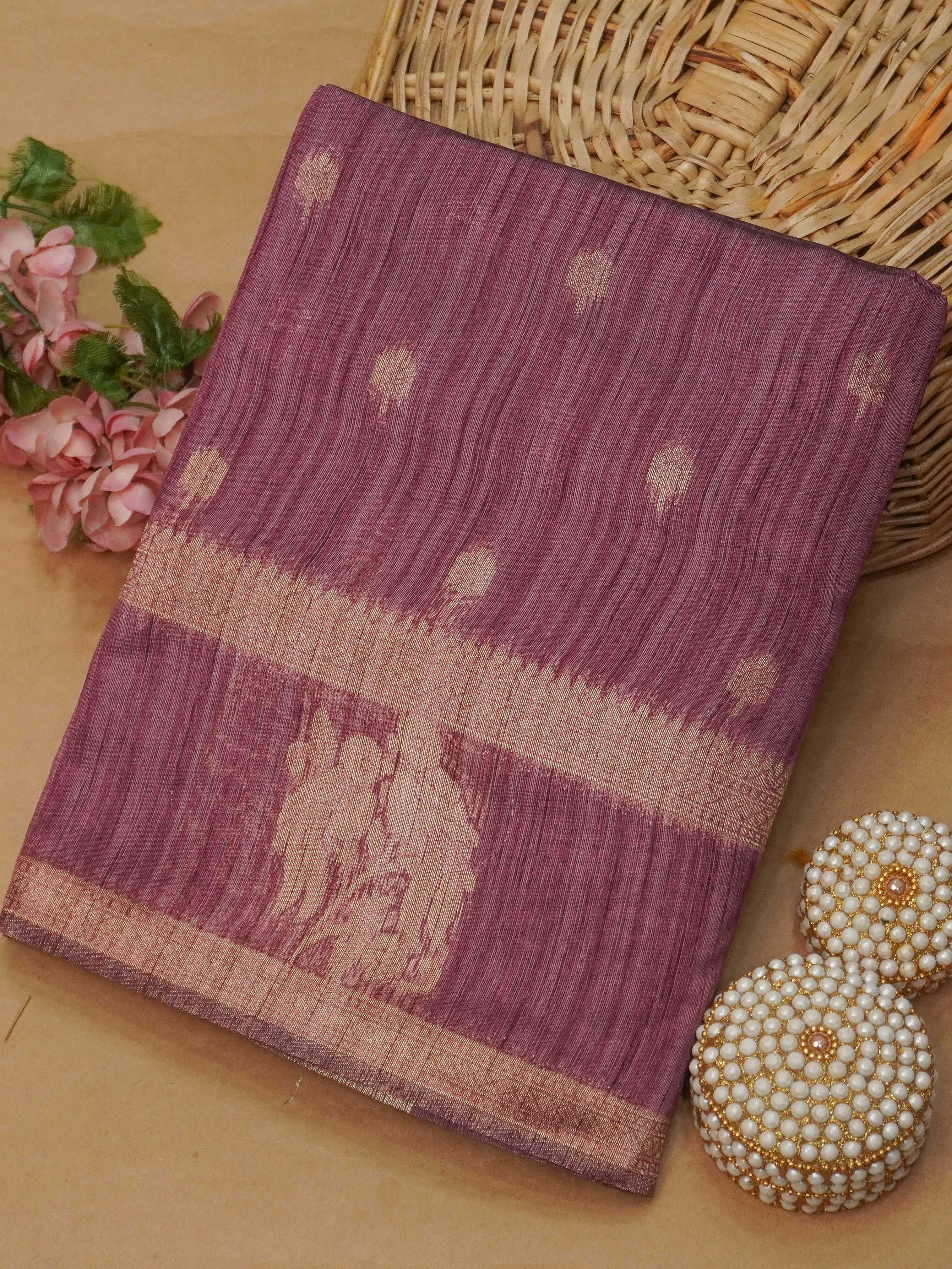 Kora Banarasi Saree | TTDS3503