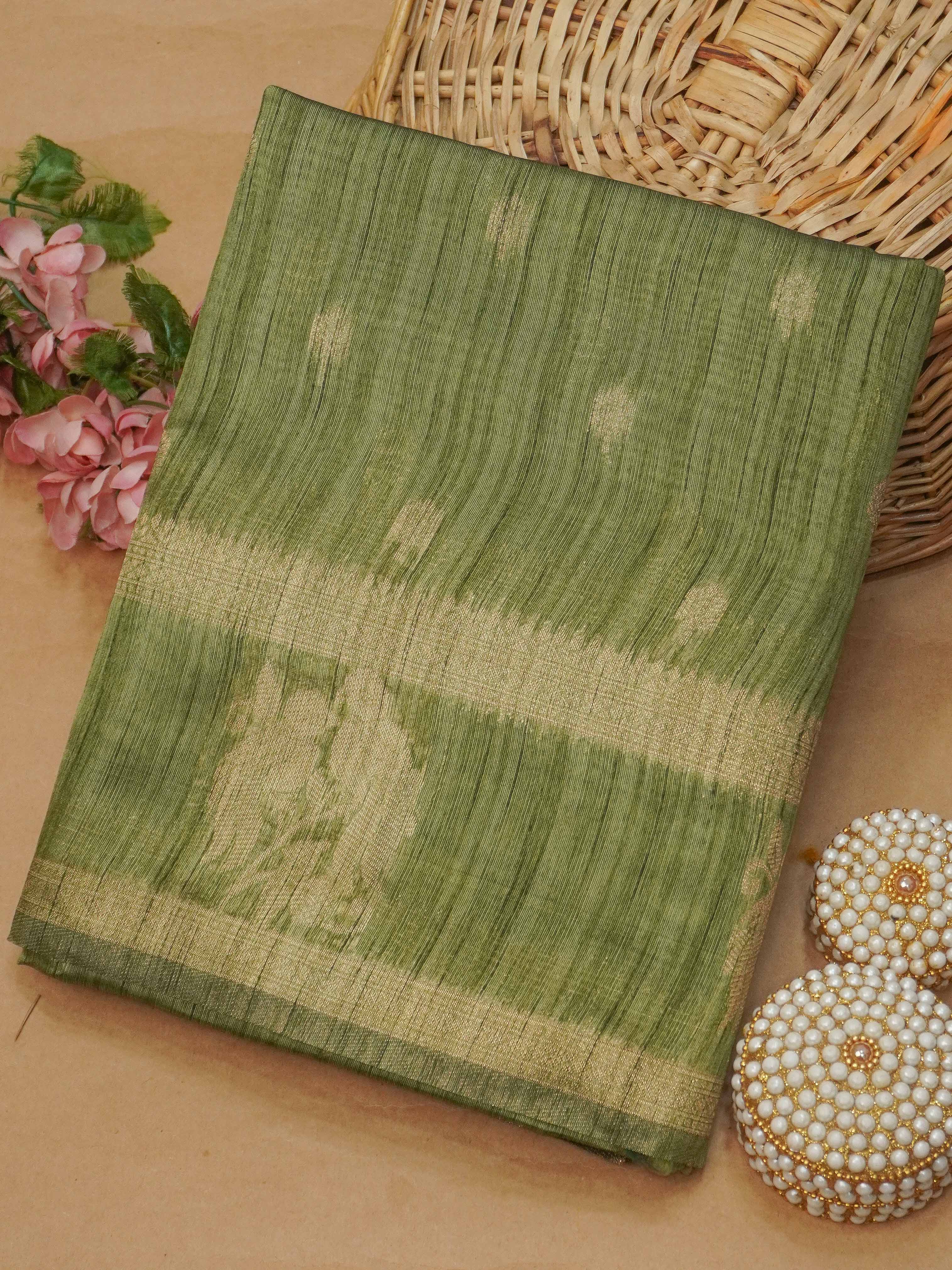 Kora Banarasi Saree | TTDS3503