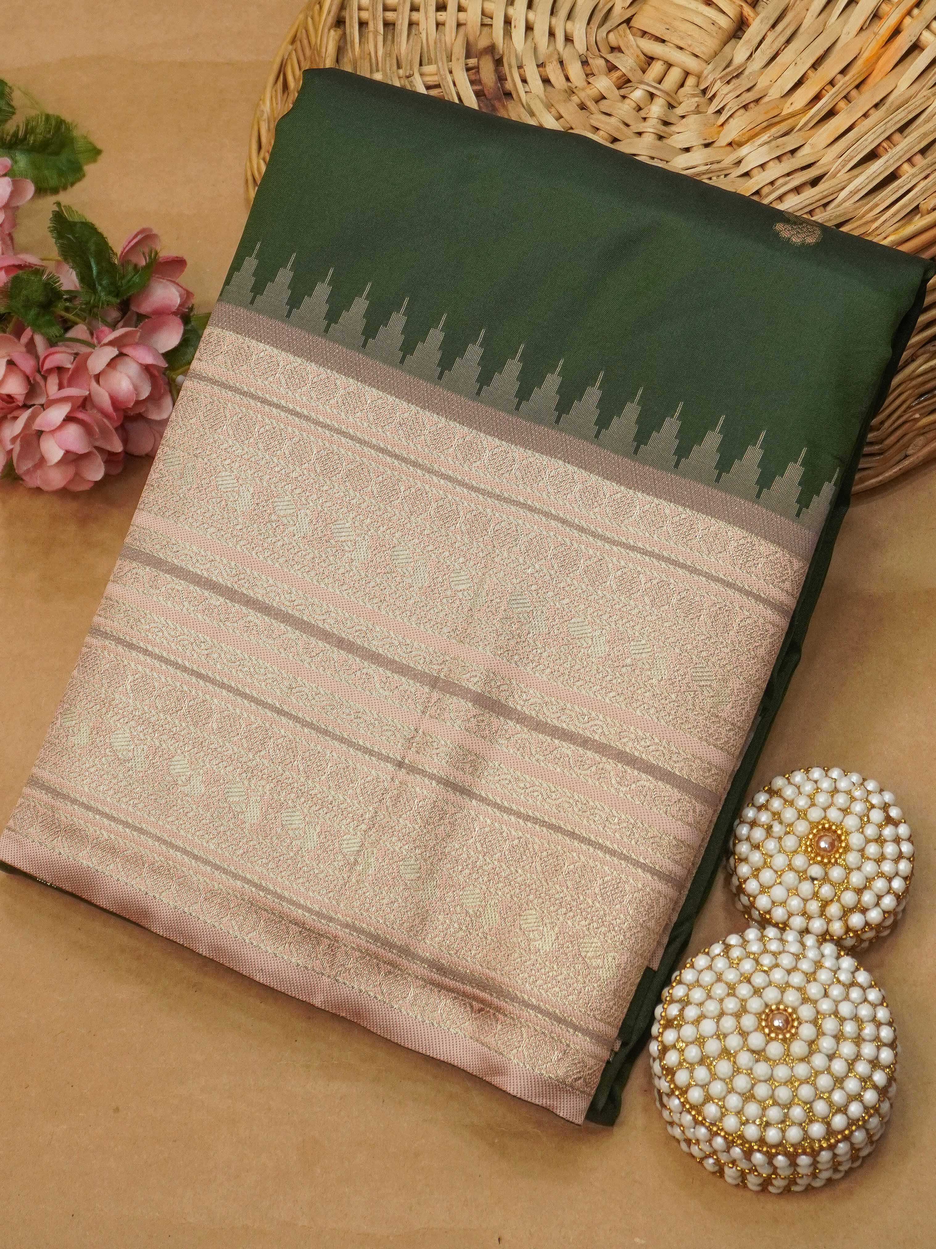 Semi Silk Saree | TTDS3486