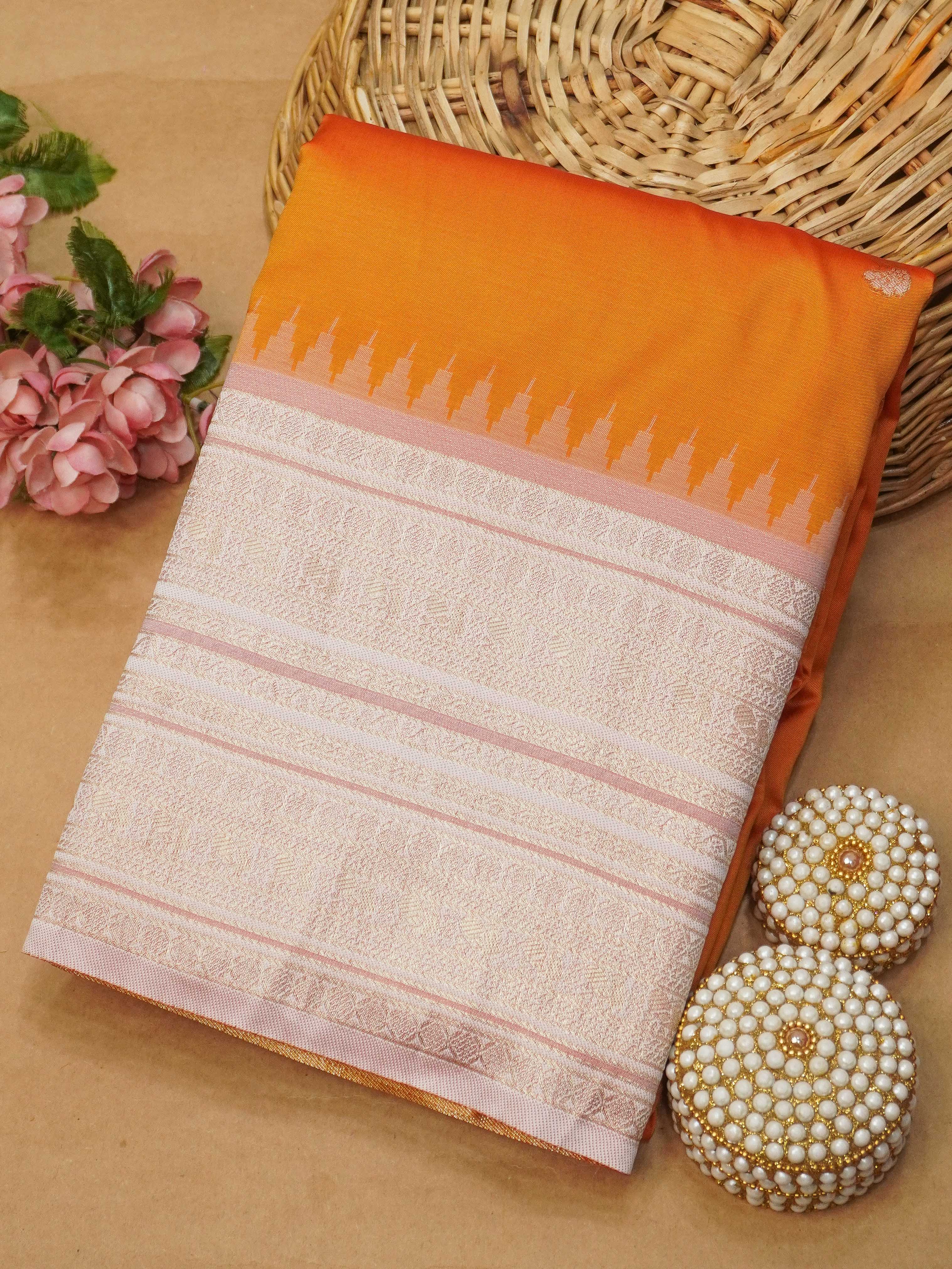 Semi Silk Saree | TTDS3486