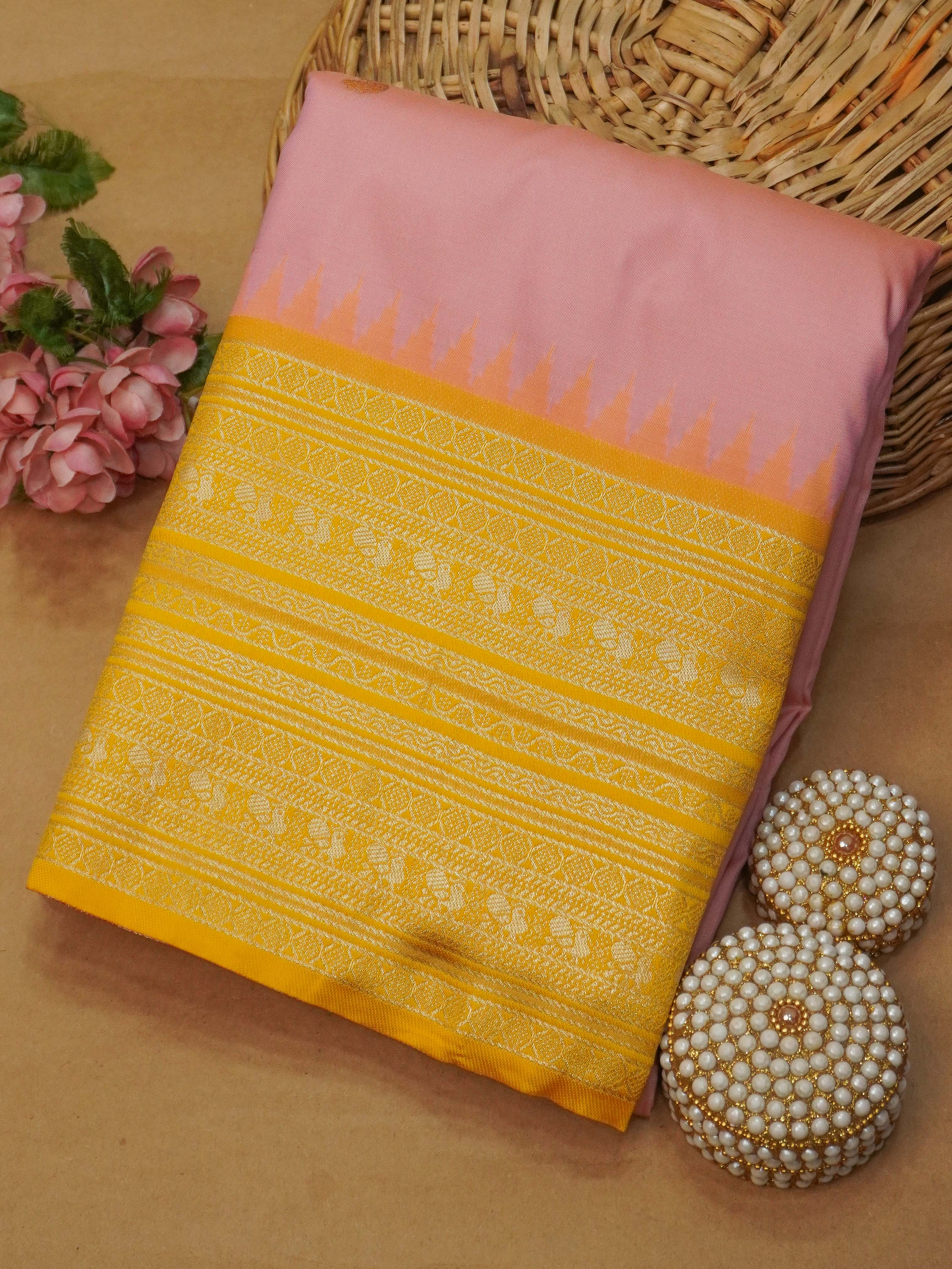 Semi Silk Saree | TTDS3486