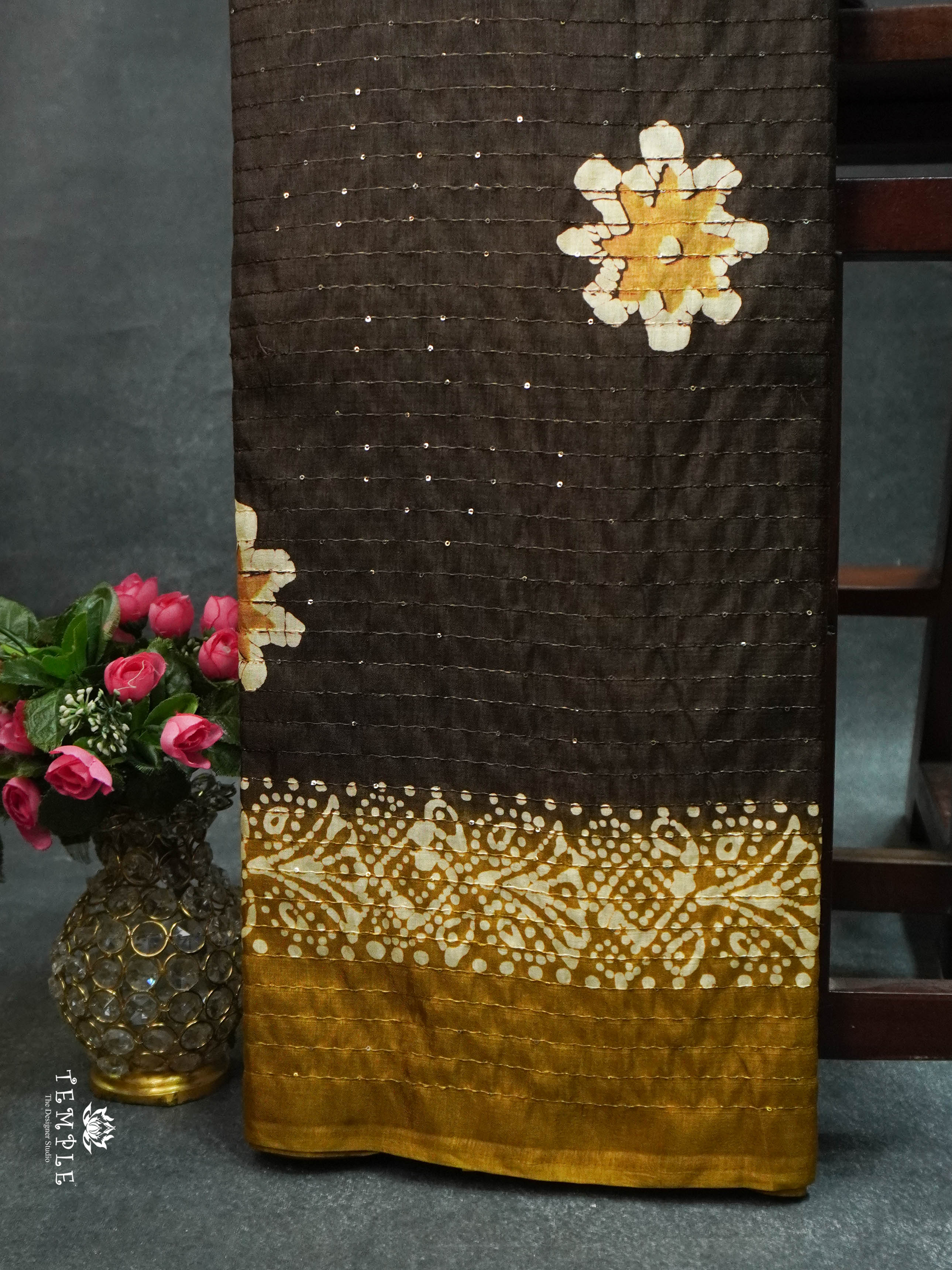 Batik Printed Saree | TTDS1595 | Pongal Fest