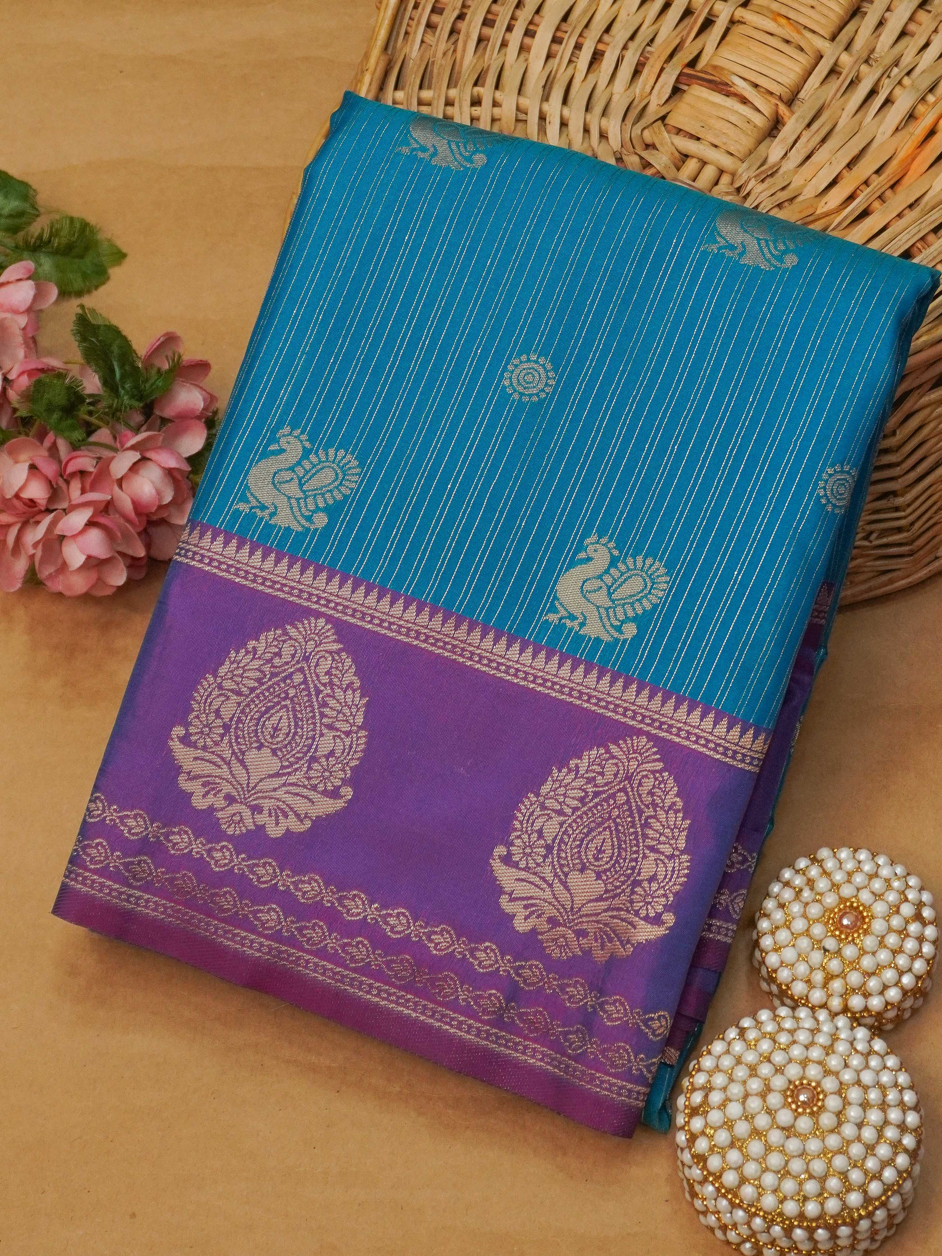 Semi Silk Saree | TTDS3505