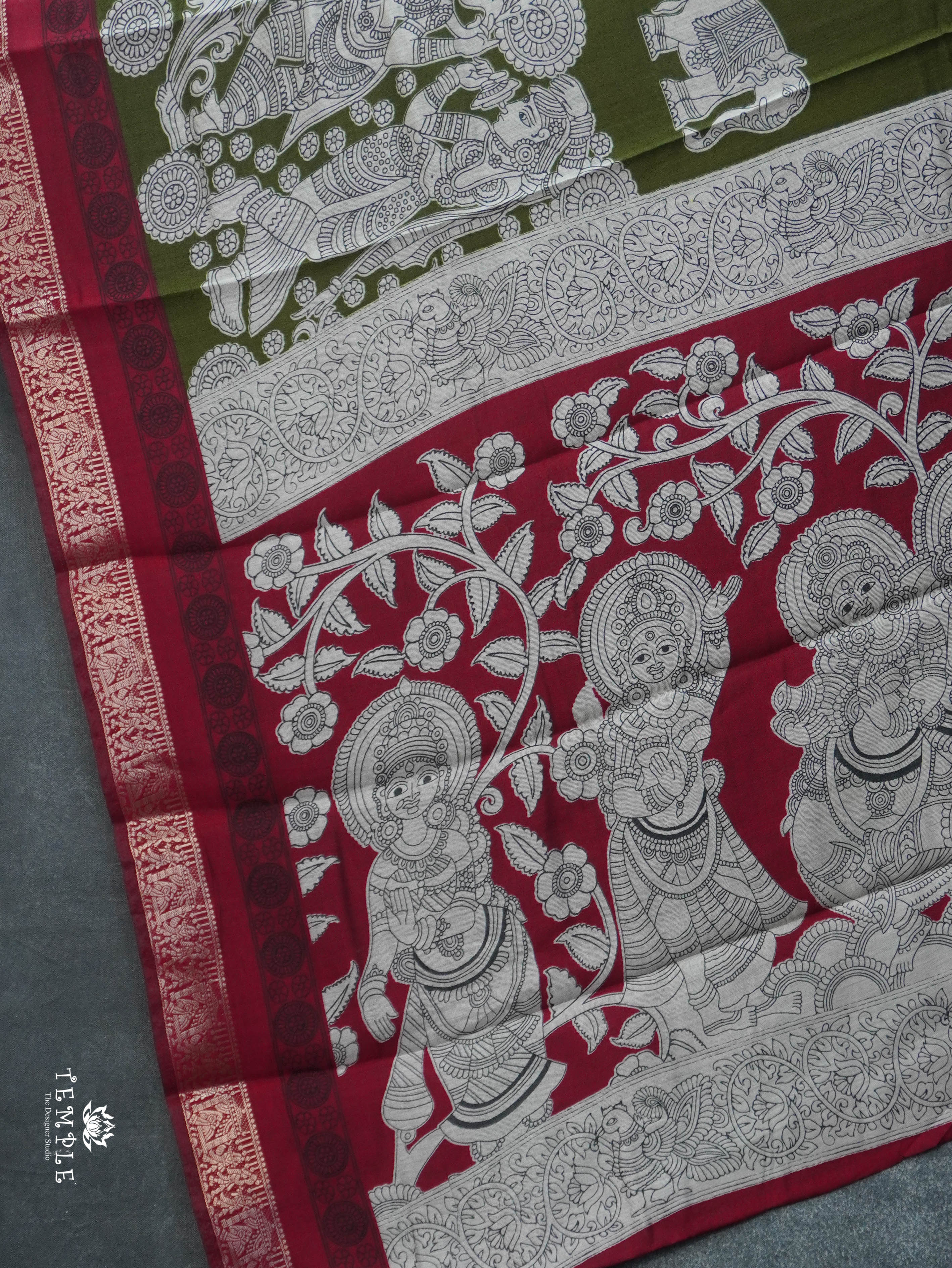 Mangalagiri Cotton Saree | TTDS3043