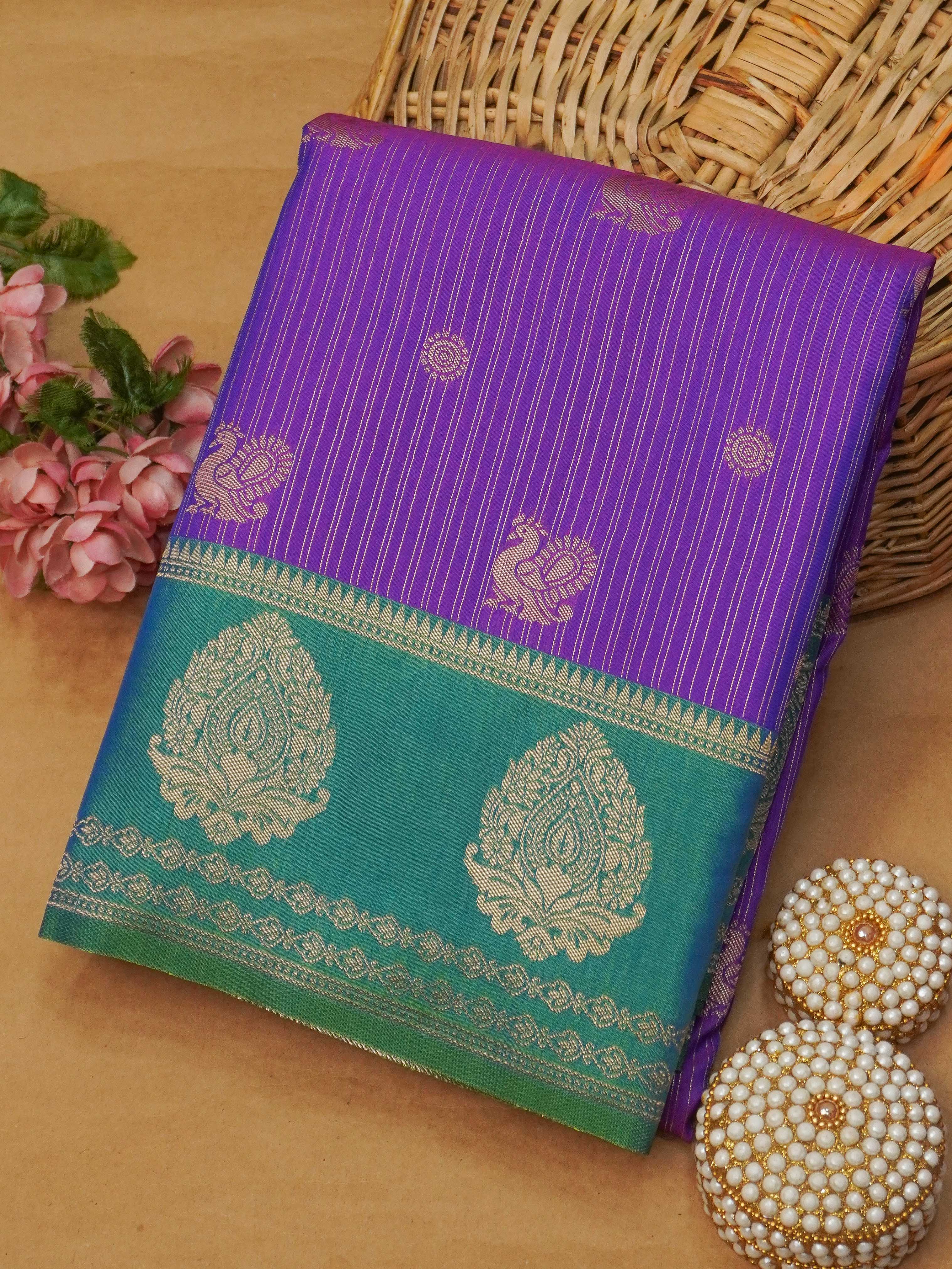 Semi Silk Saree | TTDS3505