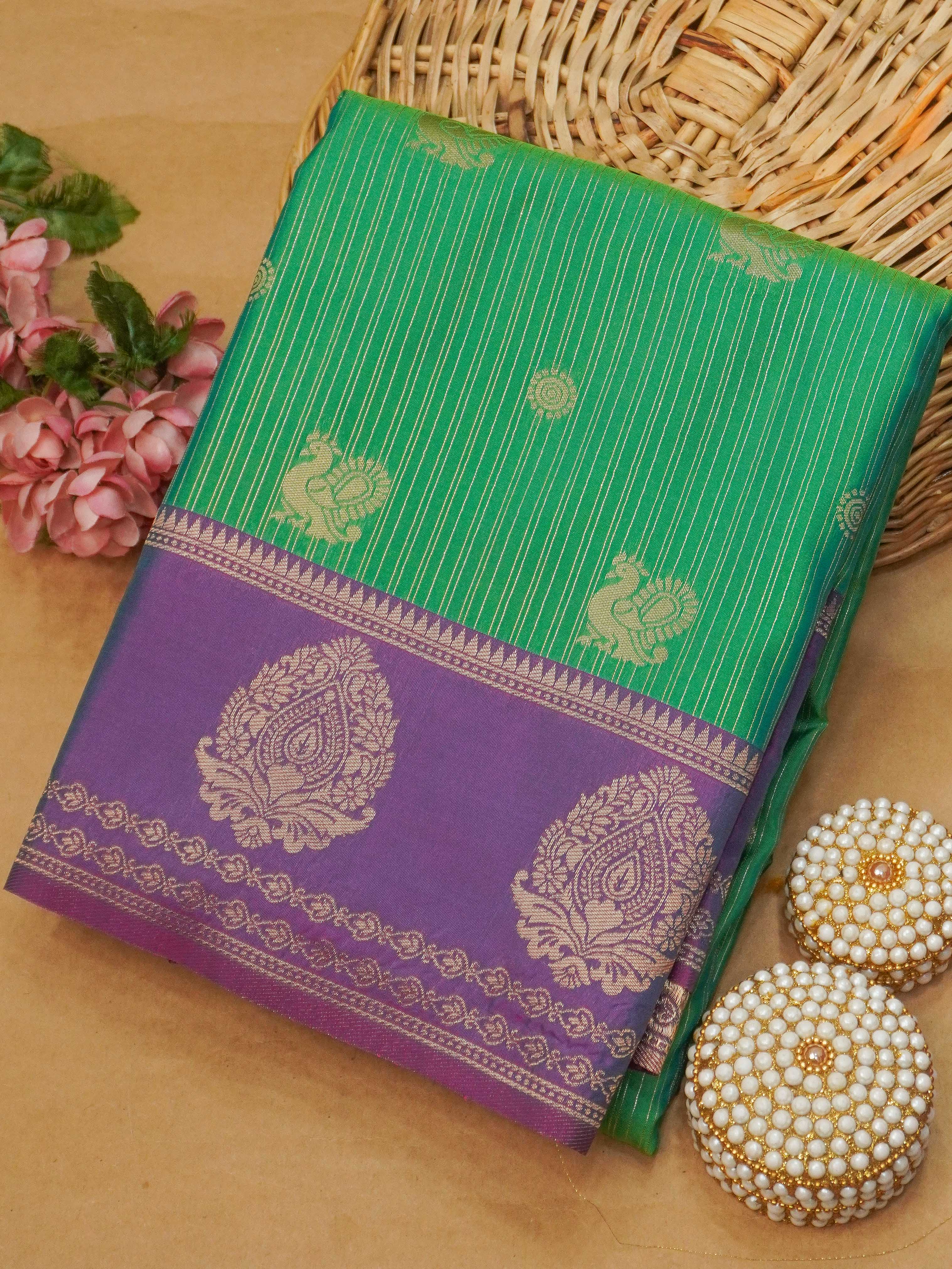 Semi Silk Saree | TTDS3505