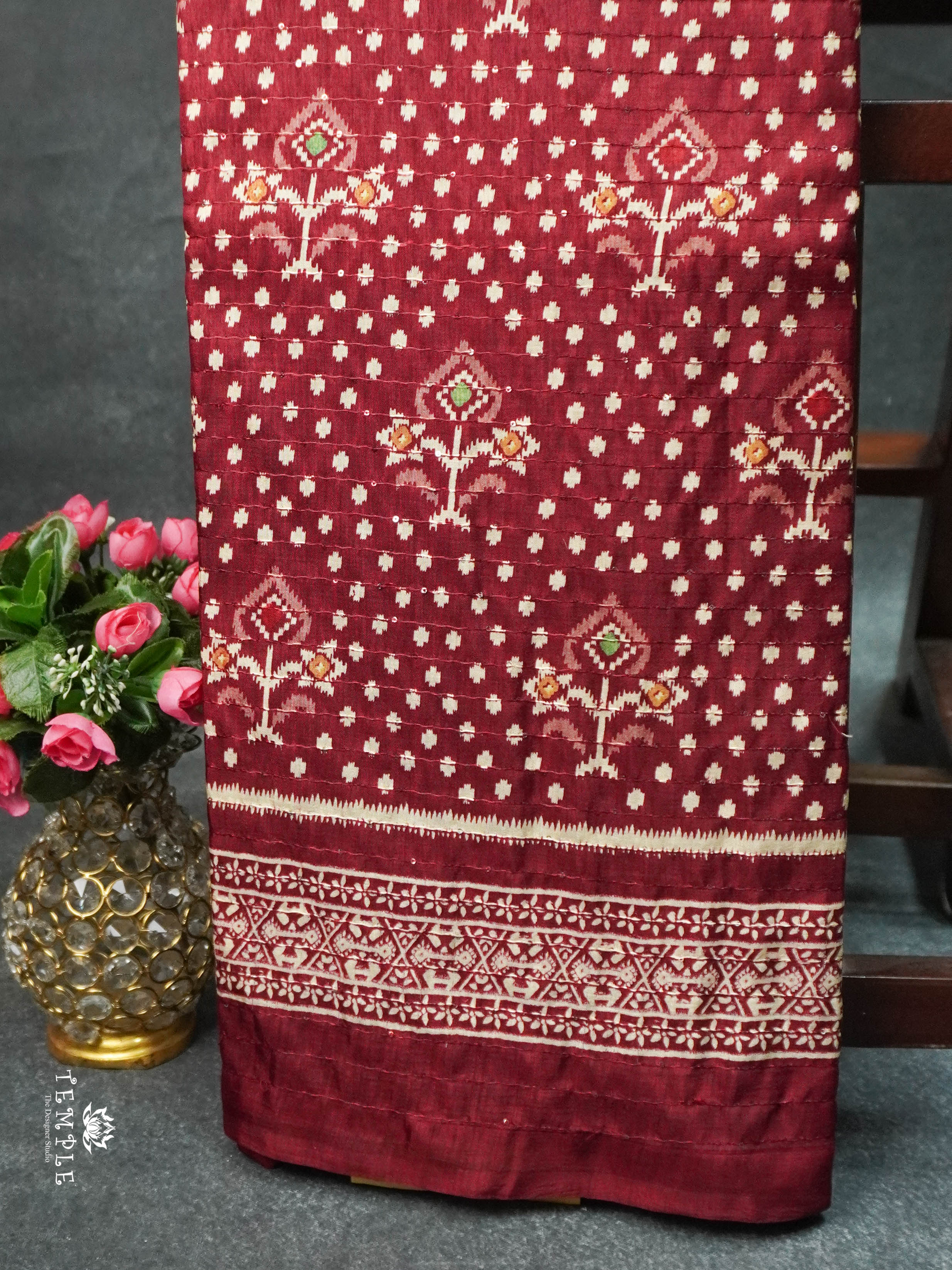 Sequins Dola Saree | TTDS1601