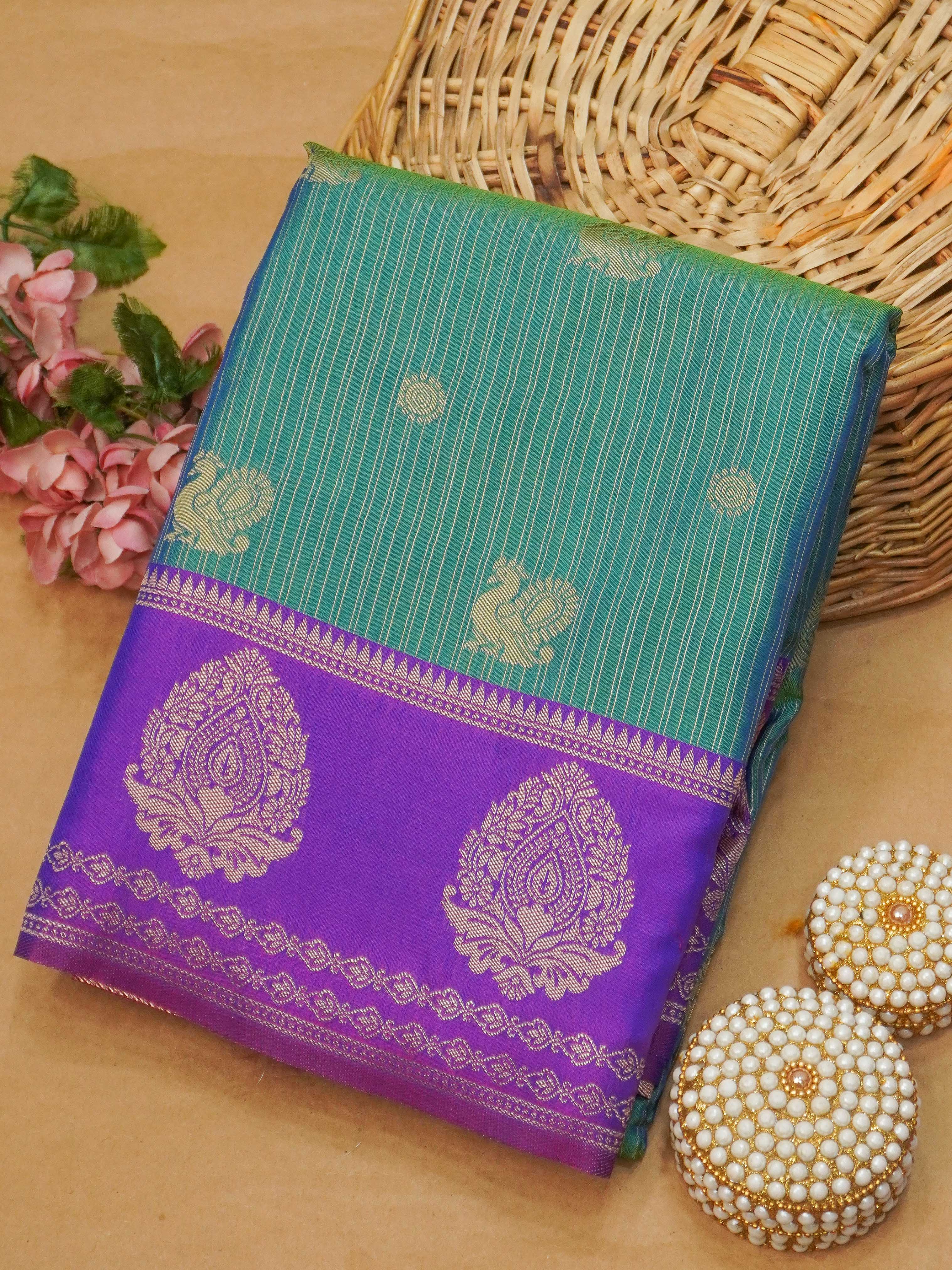 Semi Silk Saree | TTDS3505